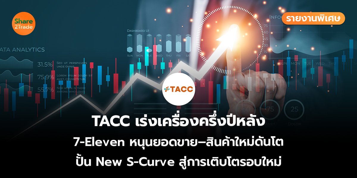 รายงานพิเศษ : TACC เร่งเครื่องครึ่งปีหลัง 7-Eleven หนุนยอดขาย–สินค้าใหม่ดันโต ปั้น New S-Curve สู่การเติบโตรอบใหม่