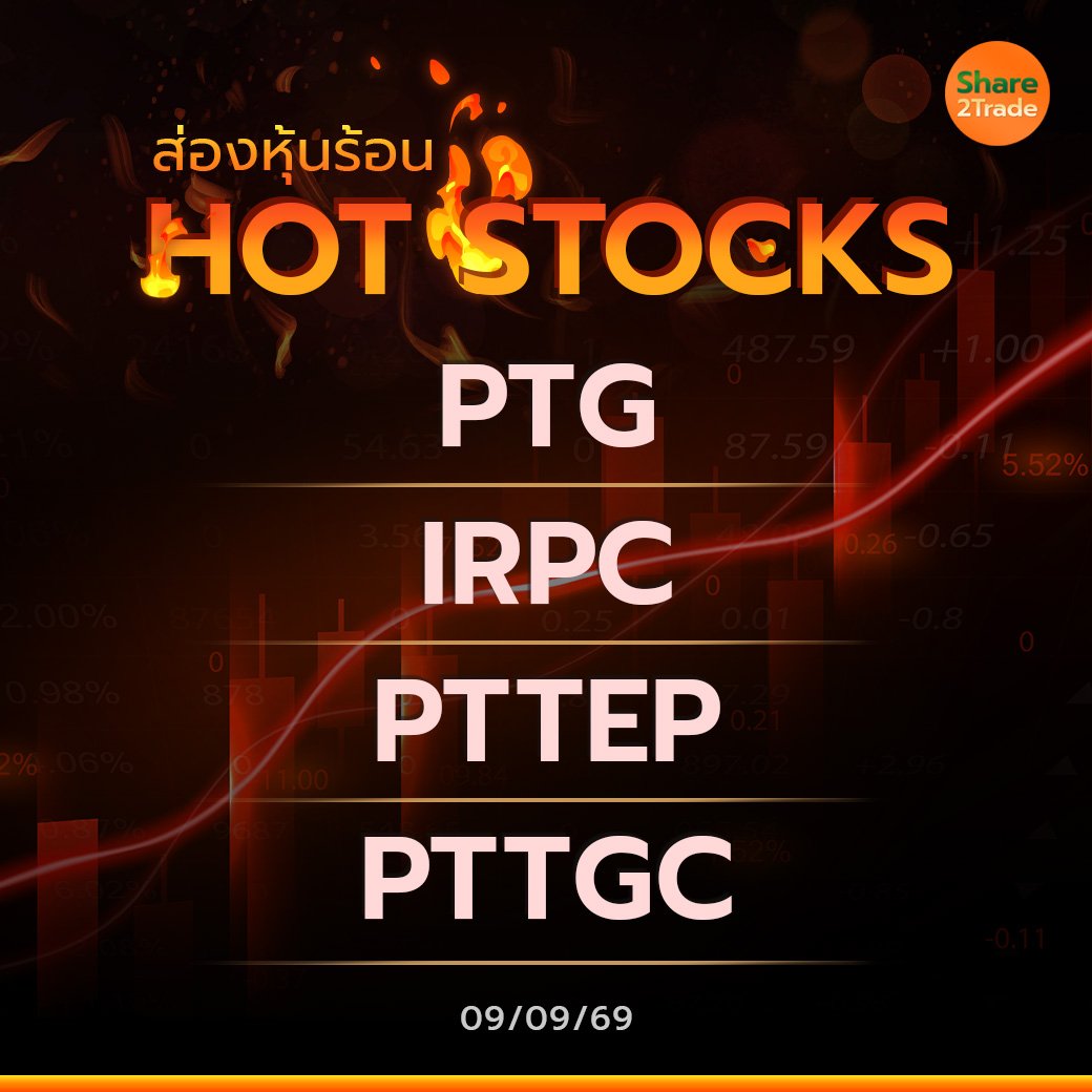 Hot Stocks ประจำวันที่ 09/09/2569