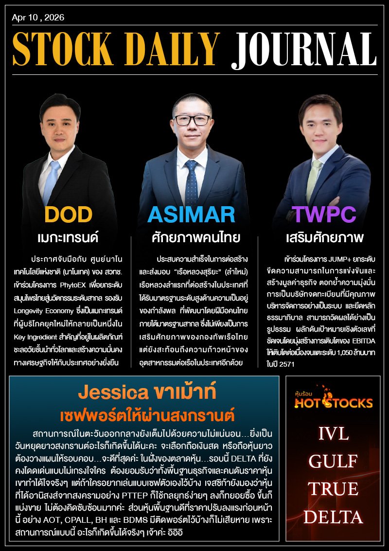 StockDailyJournal 10/04/69 (DOD ASIMAR TWPC)