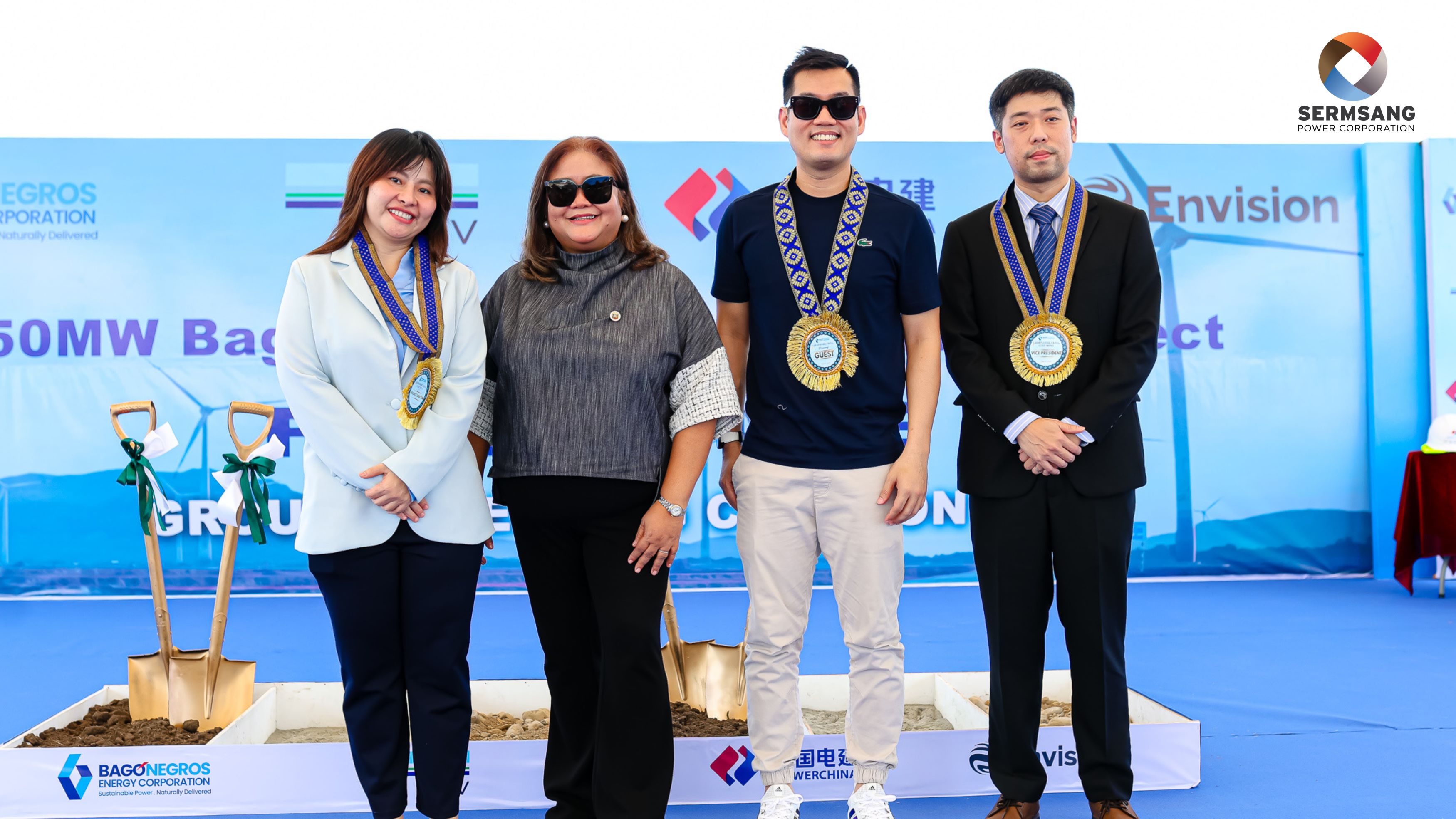 SSP ปักเสาเอกวินด์ฟาร์มบาโกฟิลิปปินส์ 150 MW ดันพอร์ตพลังงานสะอาดมุ่งเป้า 1,000 MW