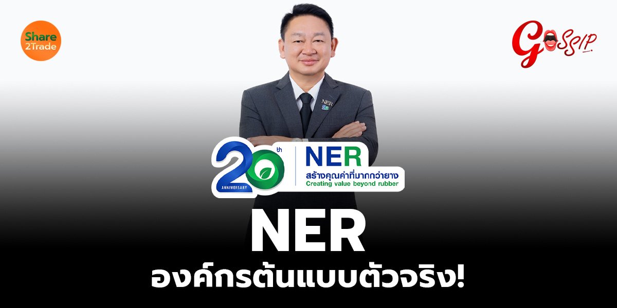 NER องค์กรต้นแบบตัวจริง!
