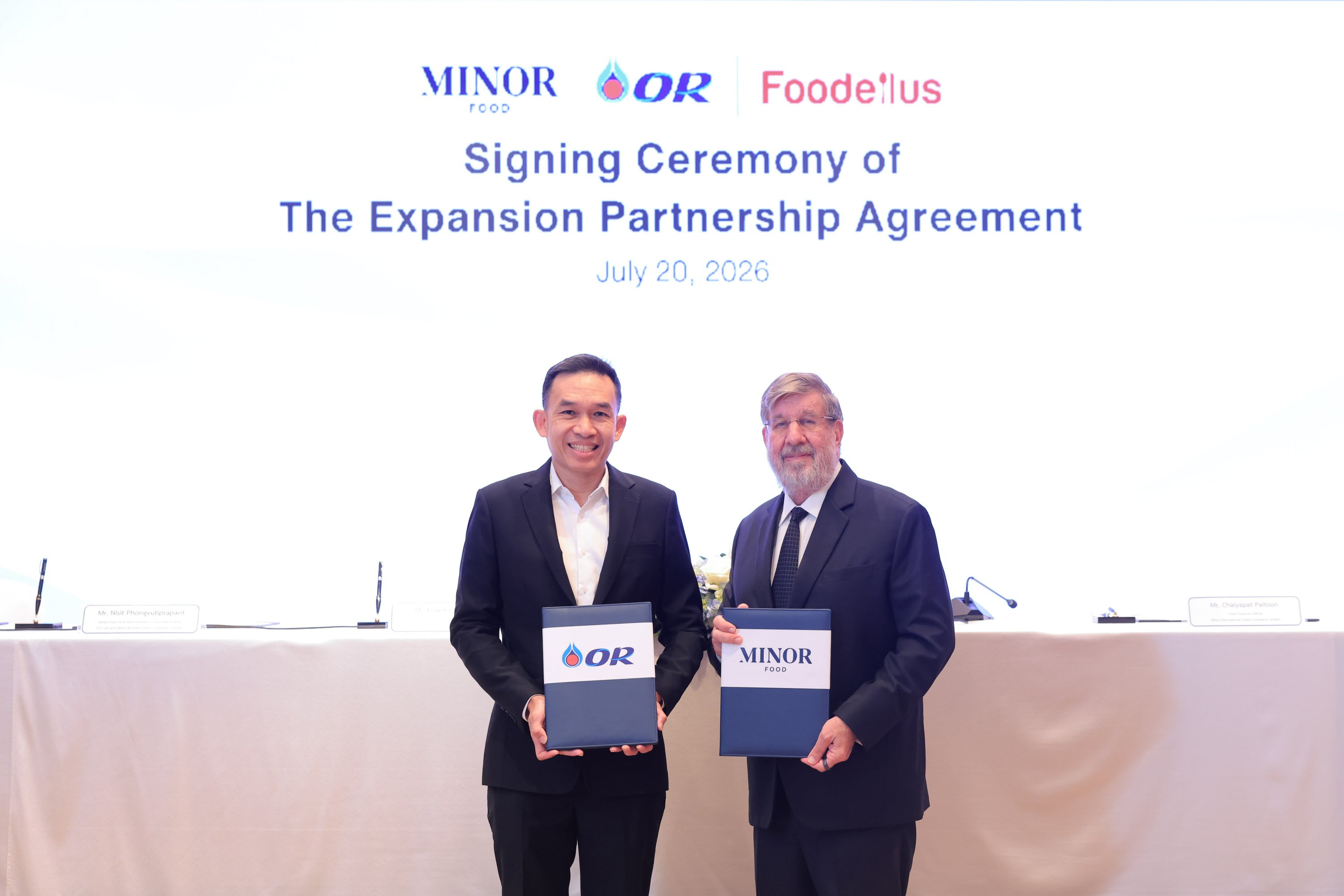 OR ผนึกกำลัง Minor Food ขยาย 4 แบรนด์ร้านอาหารใน PTT Station ทั่วประเทศ ตั้งเป้ากว่า 150 สาขาภายในปี 2573