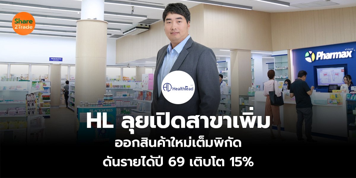 HL ลุยเปิดสาขาเพิ่ม ออกสินค้าใหม่เต็มพิกัด  ดันรายได้ปี 69 เติบโต 15%