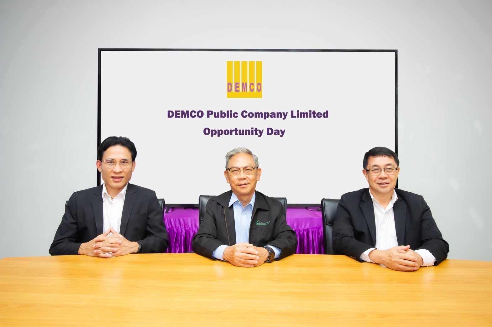 DEMCO ร่วมนำเสนอข้อมูลผลการดำเนินงาน ประจำปี 2565  