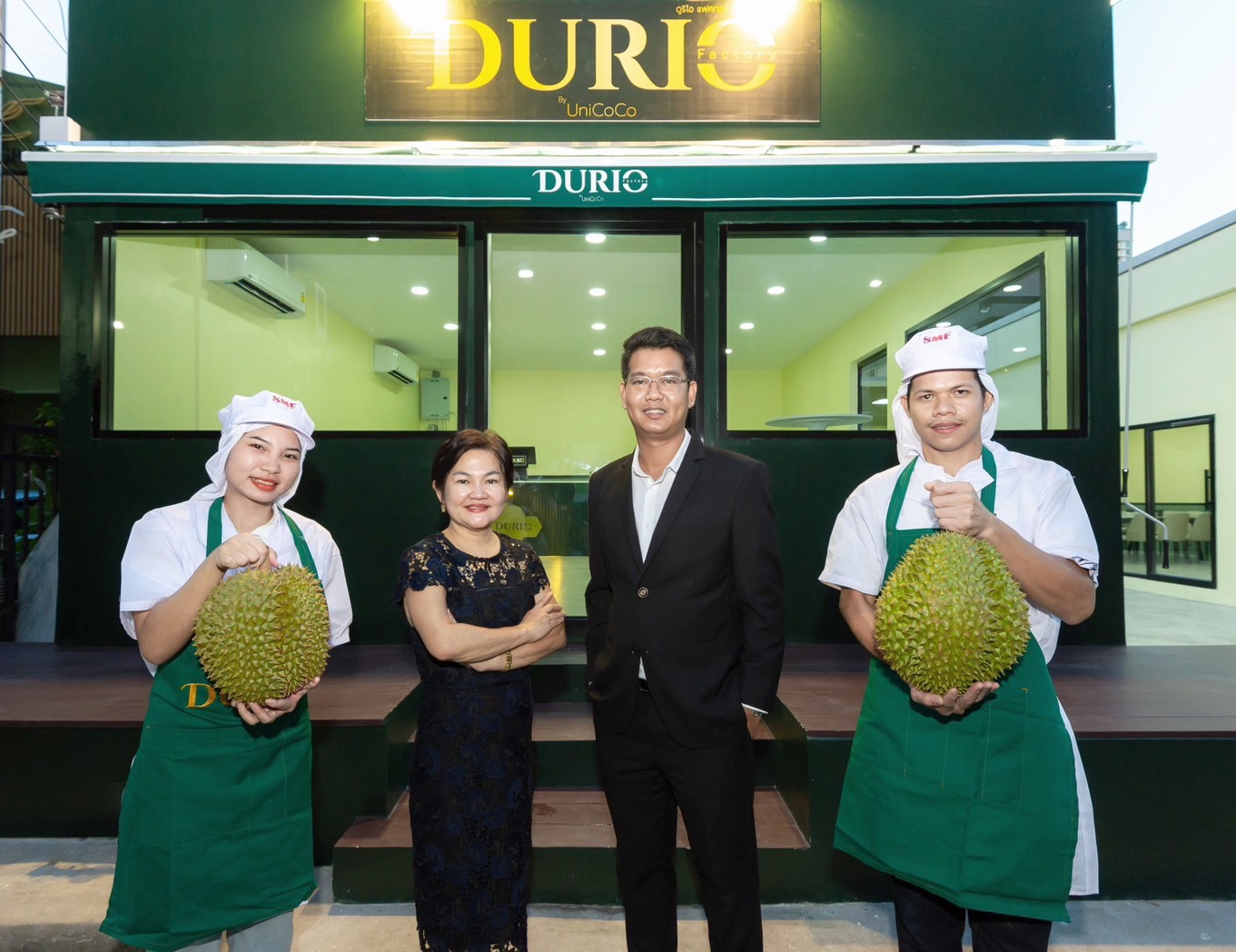 W ร่วมงานเปิดตัว Durio Factory