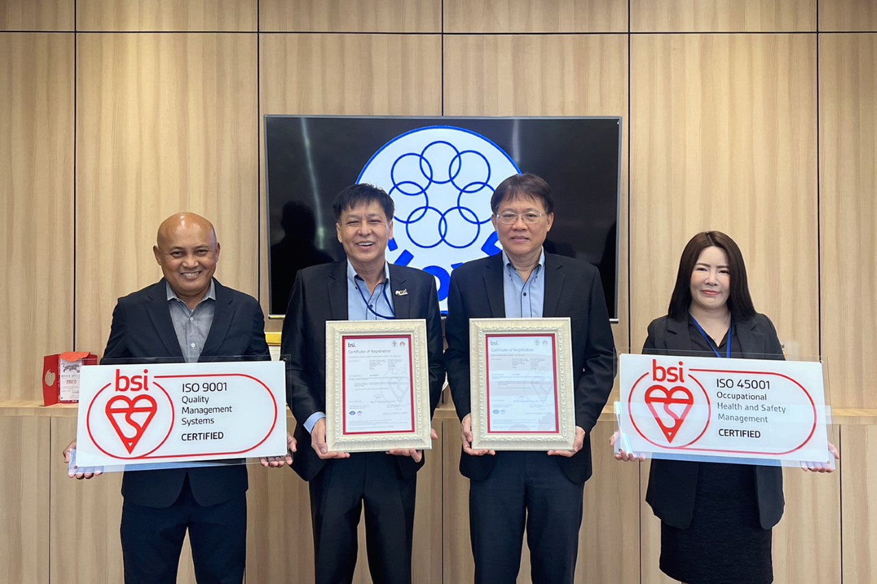 FLOYD สุดปลื้มรับ ISO45001:2018 และ ISO 9001:2005