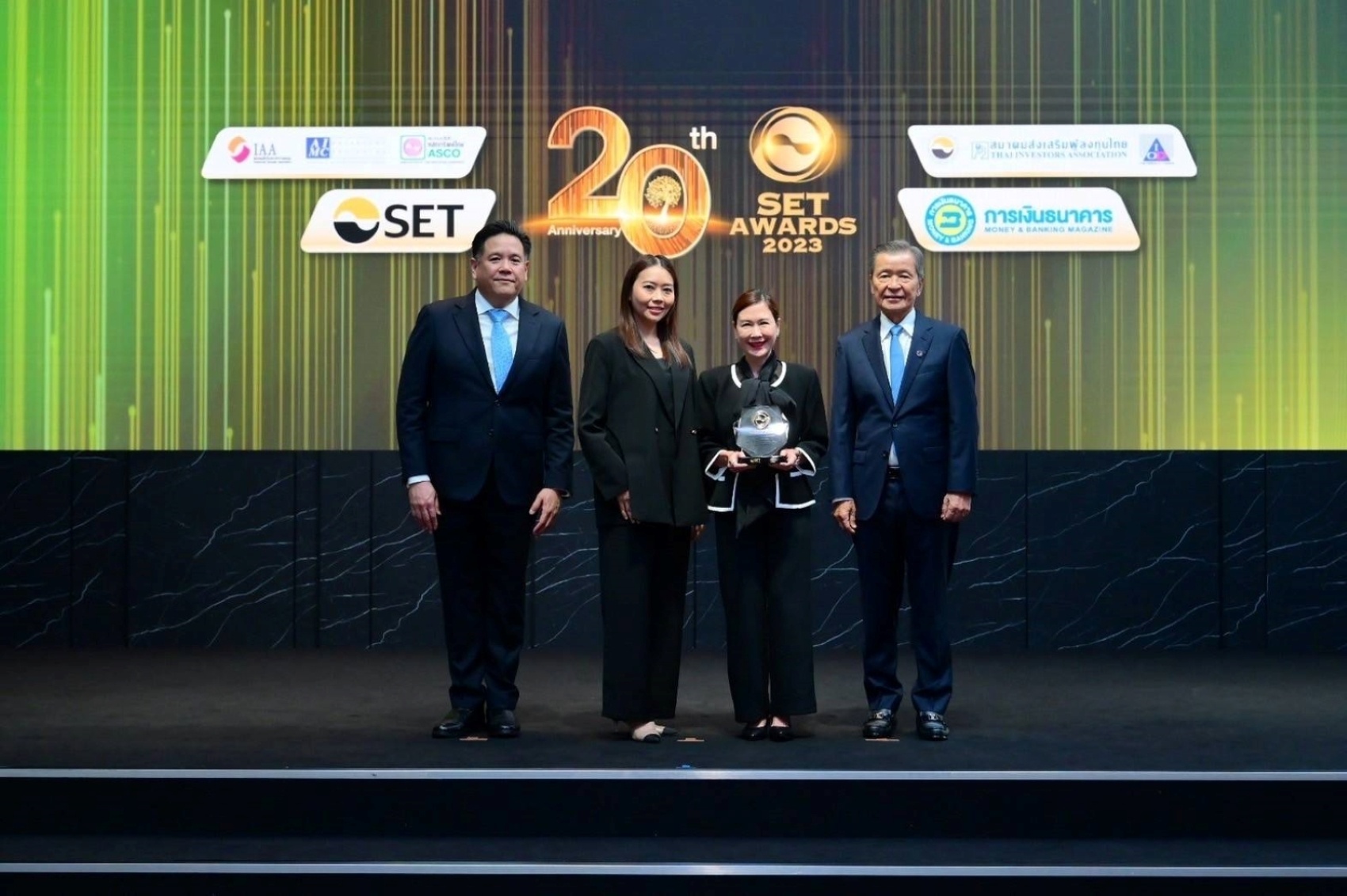 TACC คว้ารางวัล Outstanding Investor Relations Awards 7 ปีซ้อน