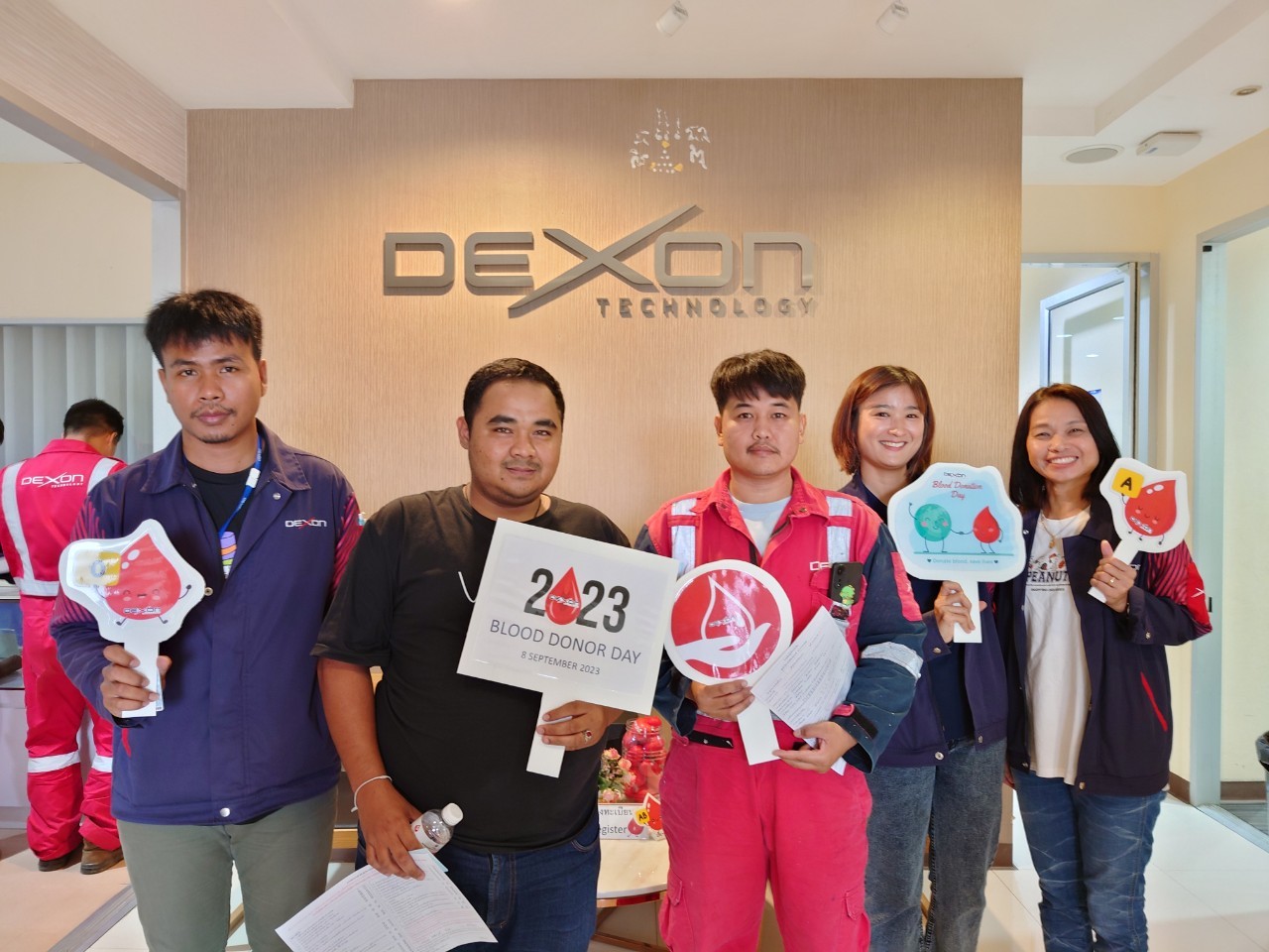 DEXON รวมพลังจิตอาสา หนึ่งคนให้หลายคนรับ