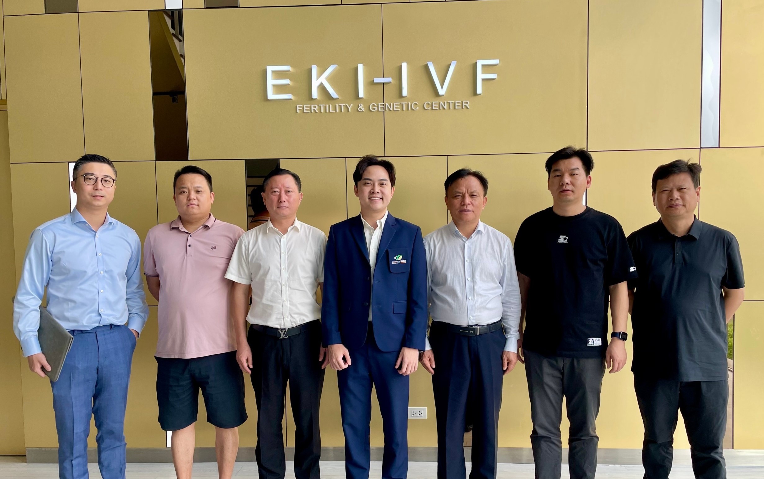 EKH ต้อนรับ Agency เยี่ยมชมศูนย์ EKI-IVF