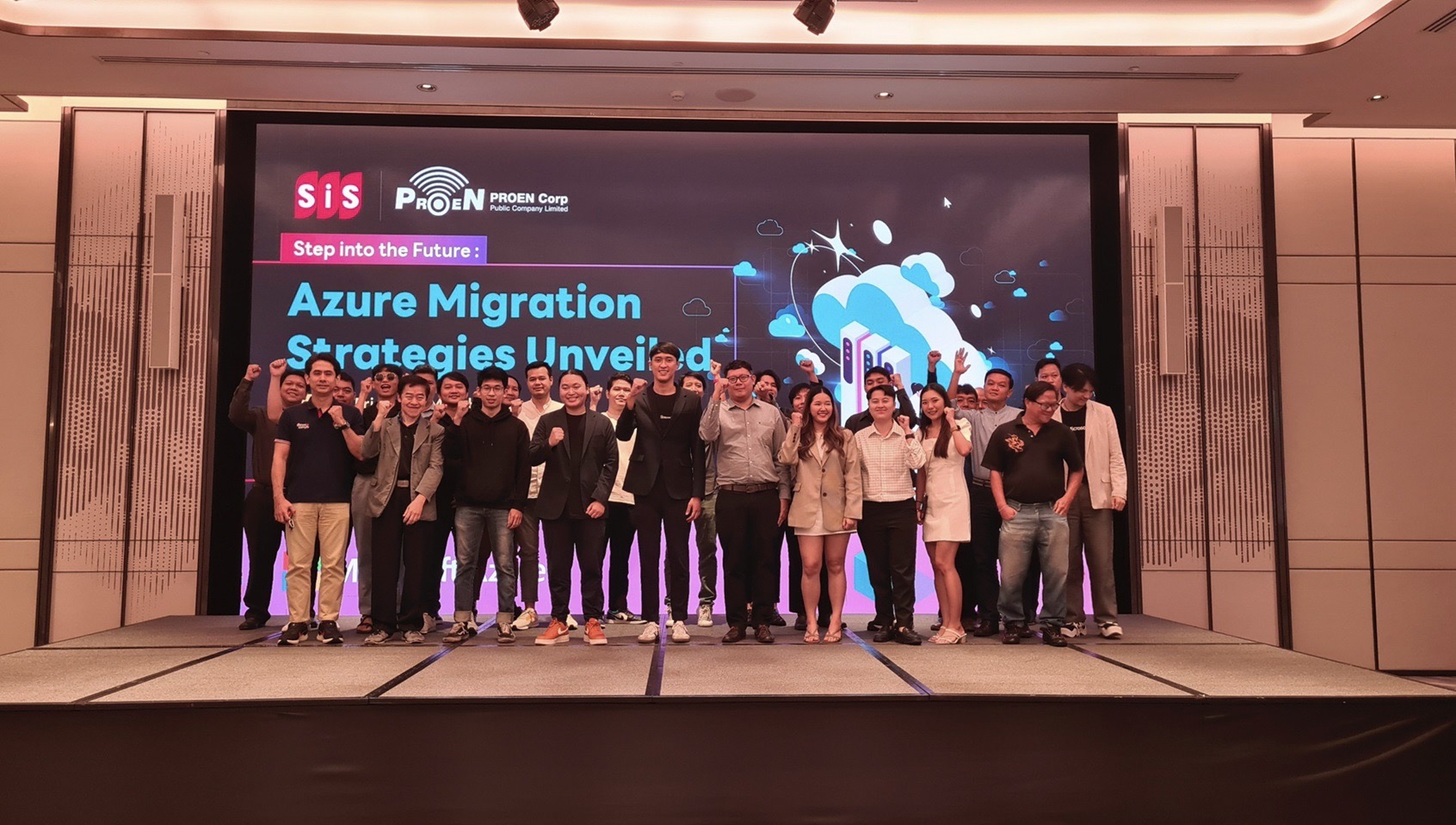 PROEN ร่วมกับ SIS จัดงาน Step into the future Azure Migration Strategies