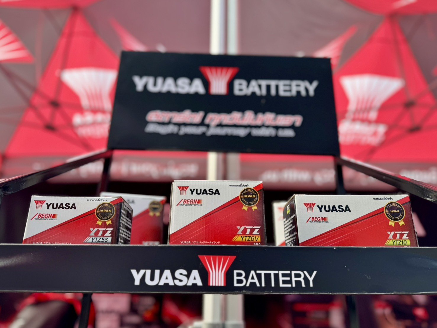 “ยัวซ่าแบตเตอรี่” สนับสนุนการแข่งขัน “Yamaha Blu Cru Championship” สนามสุดท้ายในปี 2025