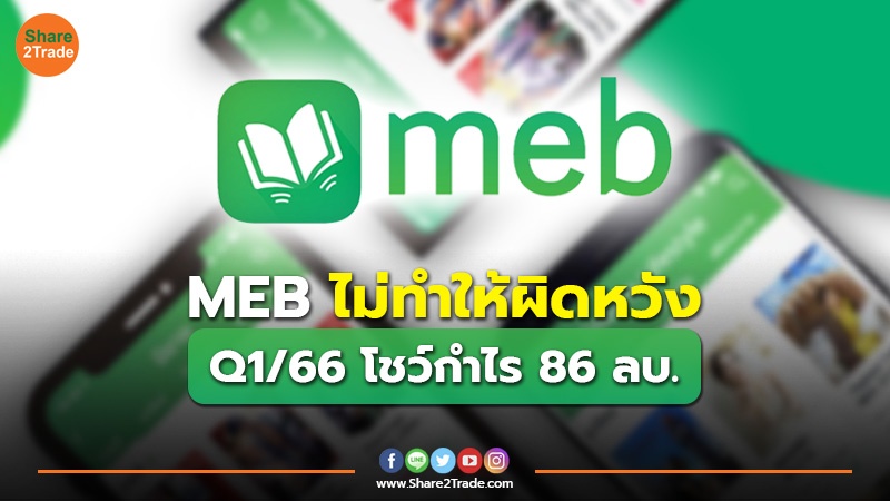 ข่าวลูกค้า MEB ไม่ทำให้ผิดหวัง Q166 โชว์กำไร 86 ล.jpg