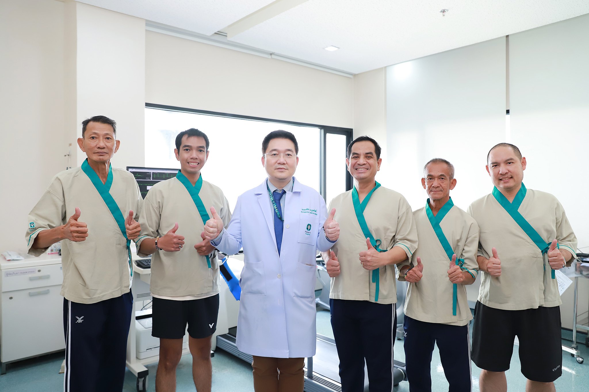 โรงพยาบาลพระรามเก้า ร่วมกับ สมาคมกีฬาผู้เปลี่ยนอวัยวะแห่งประเทศไทย สนับสนุนการตรวจร่างกาย เตรียมความพร้อมให้กับนักกีฬา