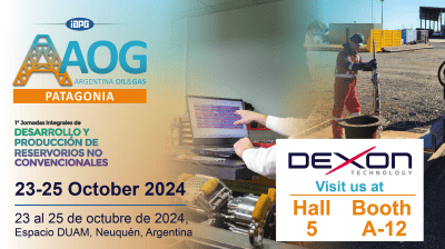 Dexon ร่วมจัดแสดงในงาน  Argentina Oil & Gas (AOG) Exhibition ที่ปาตาโกเนีย