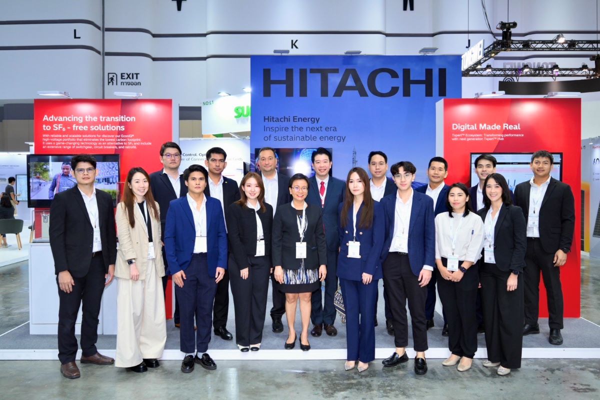 ฮิตาชิ เอนเนอร์ยี่ ร่วมโชว์นวัตกรรมพลังงานยั่งยืนที่งาน ASEW 2025
