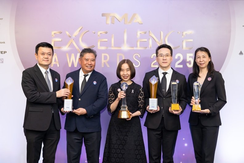 กสิกรไทย คว้า 4 รางวัล จากงาน TMA Excellence Awards 2025