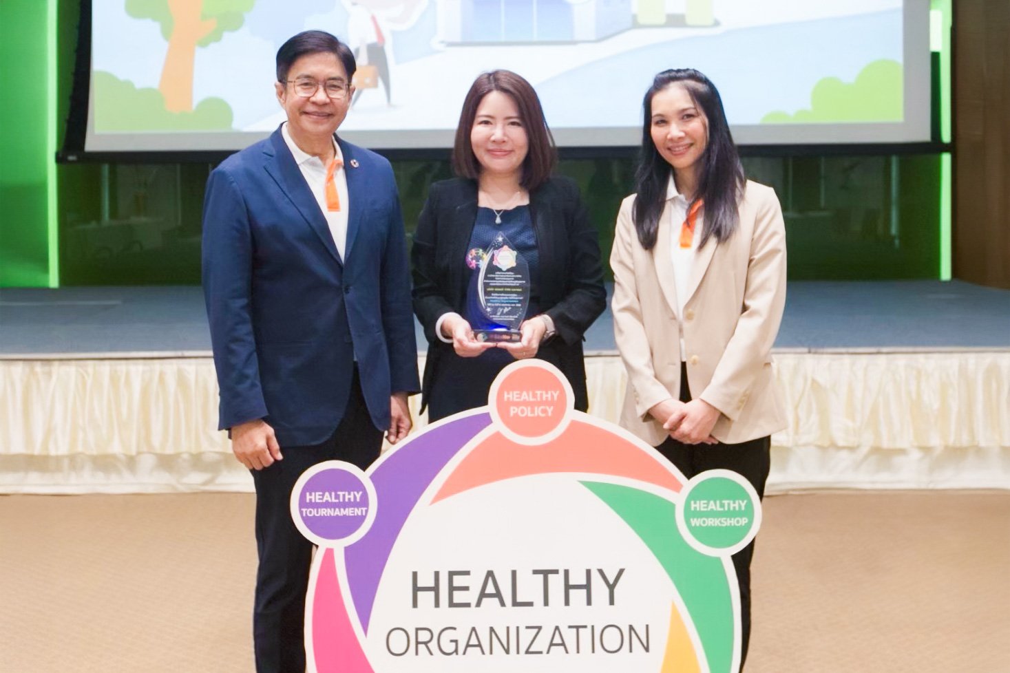 FLOYD รับโล่ประกาศเกียรติคุณ Healthy Organization   ตอกย้ำการเป็นองค์กรสุขภาพดี