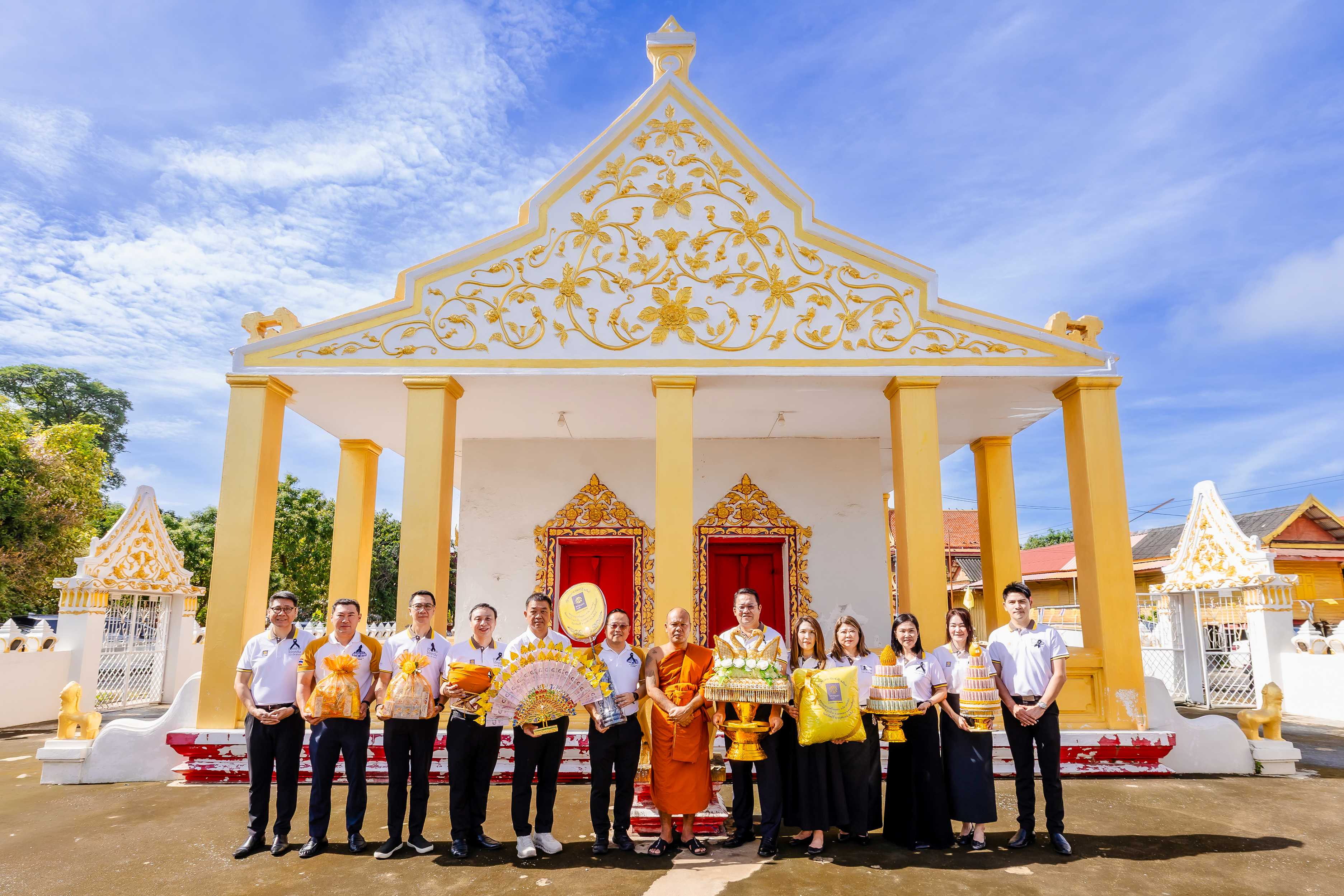 กรุงศรี ออโต้ ร่วมกับ สมาคมผู้ประกอบการรถยนต์ใช้แล้ว สืบสานงานทอดกฐินประจำปี 2568 ถวายปัจจัยกว่า 2.3 ล้านบาท เพื่อสร้างกุฎิสงฆ์แห่งใหม่