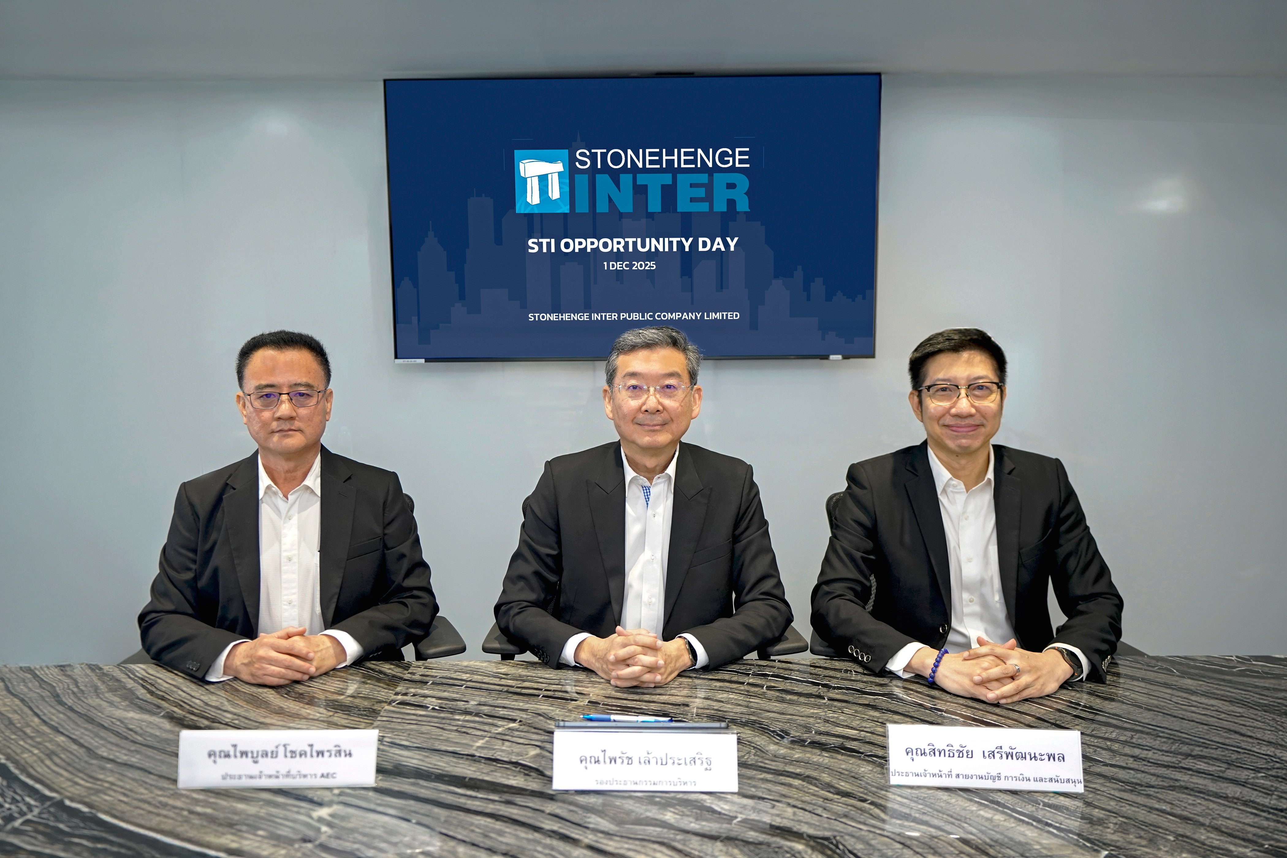 STI กางแผนยุทธศาสตร์ปี 69 โชว์ Backlog แกร่งกว่า 3,480 ล้านบาท พร้อมตั้งเป้าเติบโต 5-10%