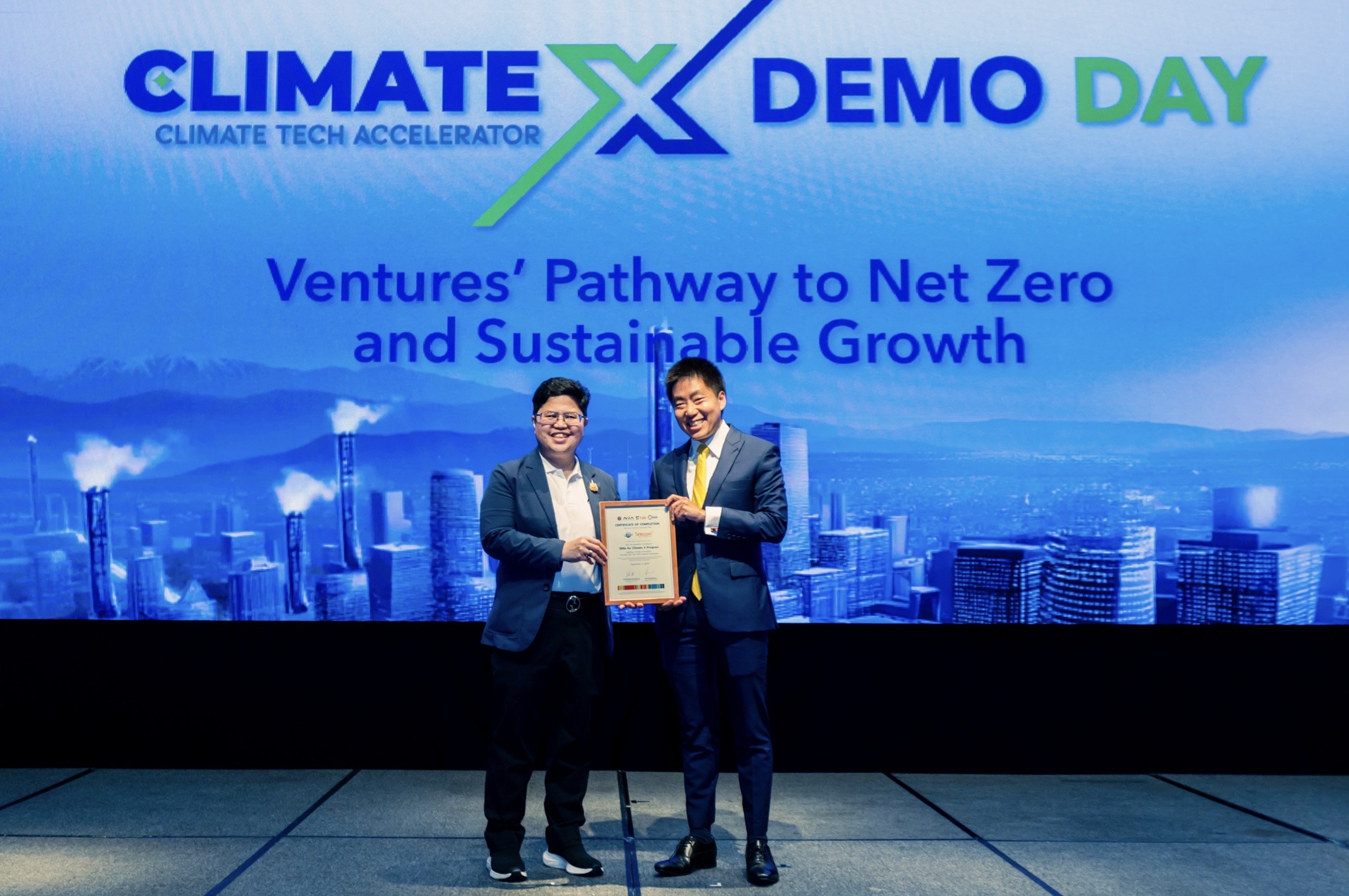 ITEL ร่วมขับเคลื่อน Climate X Program 2025 กับ NIA และ Sustainism  ย้ำบทบาทผู้นำด้านนวัตกรรมเพื่อสิ่งแวดล้อม   