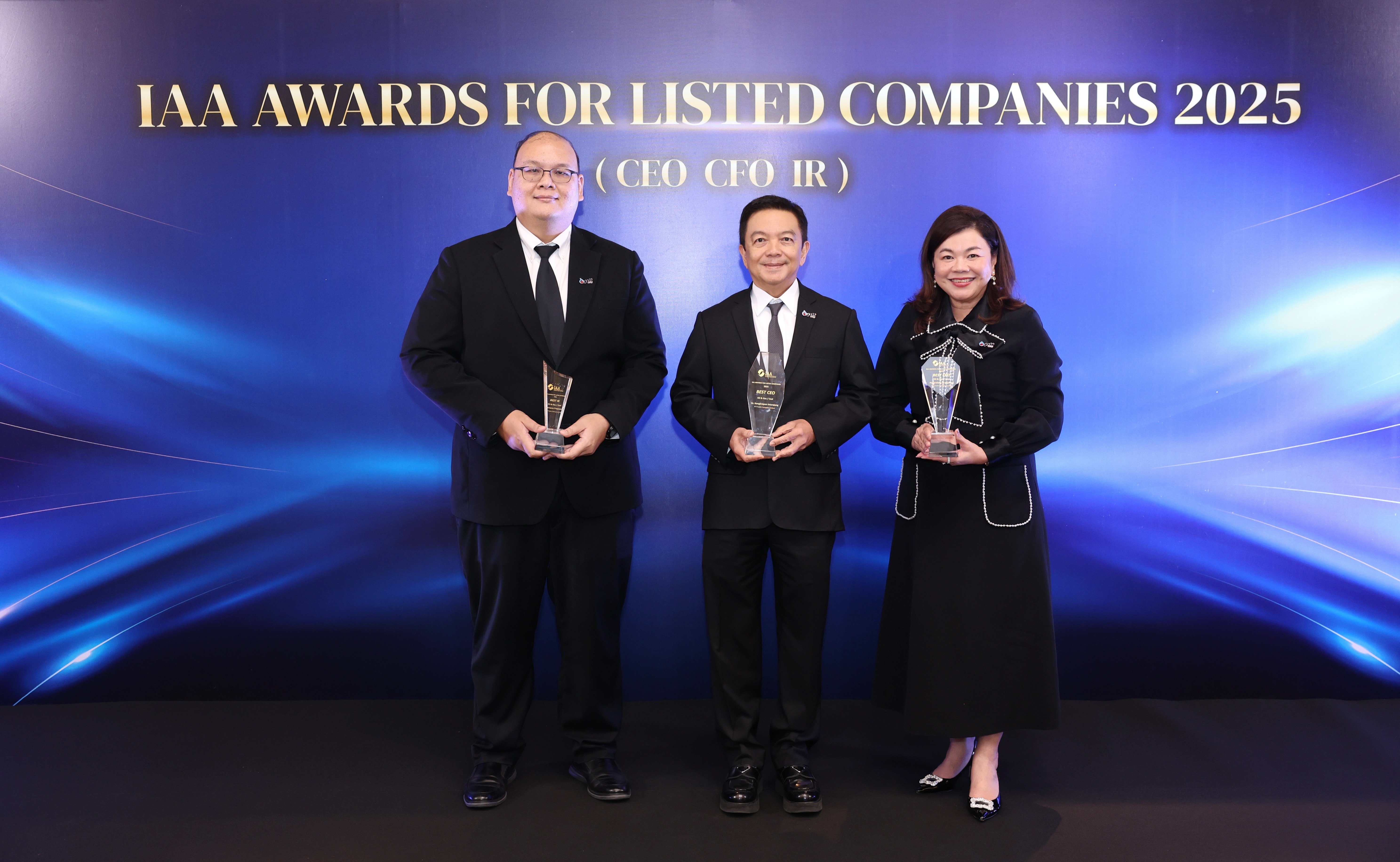 ปตท. คว้า 3 รางวัล Best CEO Best CFO และ Best IR จากเวที IAA Awards for Listed Companies 2025