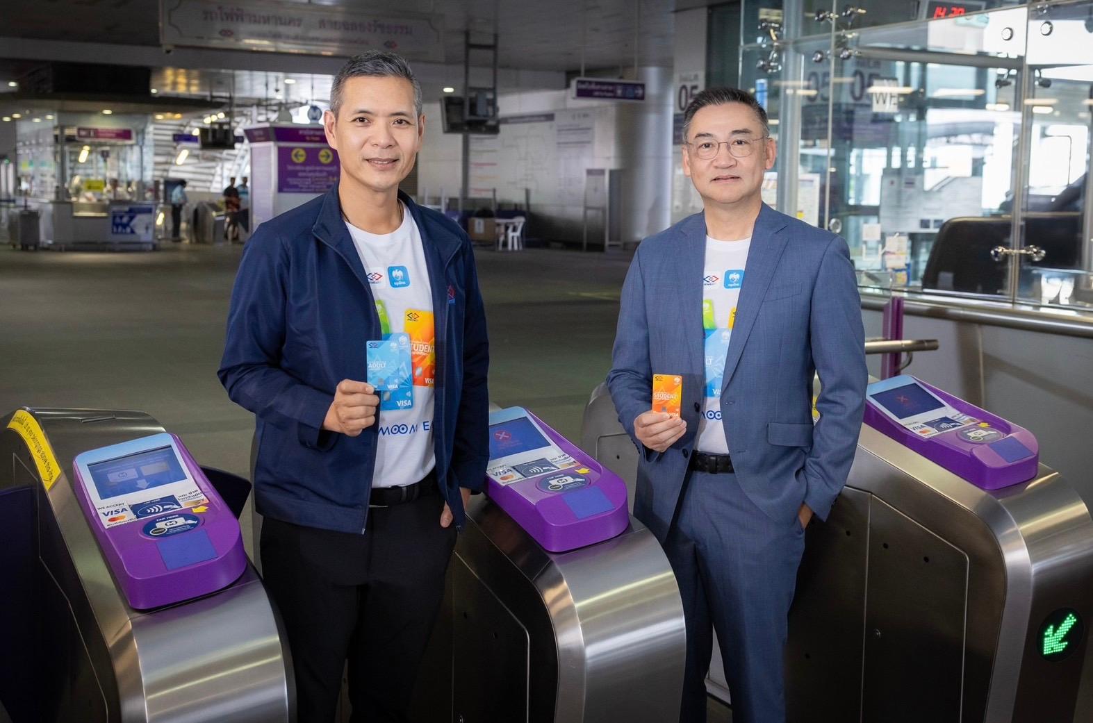 กรุงไทย จับมือ รฟม.เปิดตัว  “บัตรแมงมุม EMV” บัตรเดียว แตะจ่าย MRT