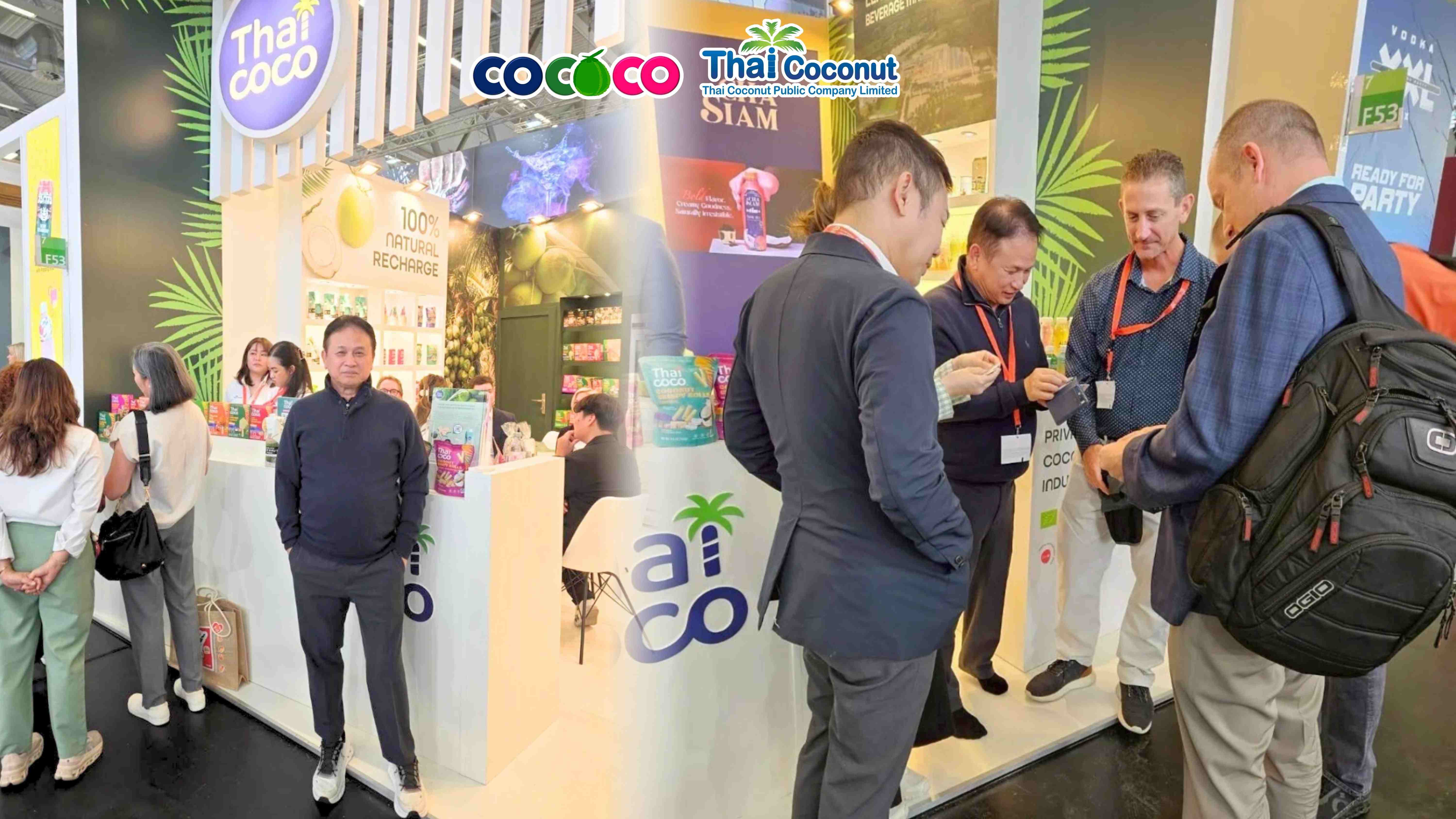 COCOCO อวดโฉมนวัตกรรมน้ำมะพร้าวออร์แกนิค จากไทย สู่เวทีโลก “Anuga 2025” เยอรมนี