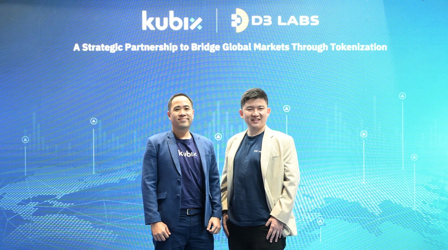 Kubix จับมือ D3 Labs ประกาศความร่วมมือศึกษาการขยายช่องทางการลงทุนในโทเคนดิจิทัลสัญชาติไทยสู่ตลาดนักลงทุนต่างชาติ 