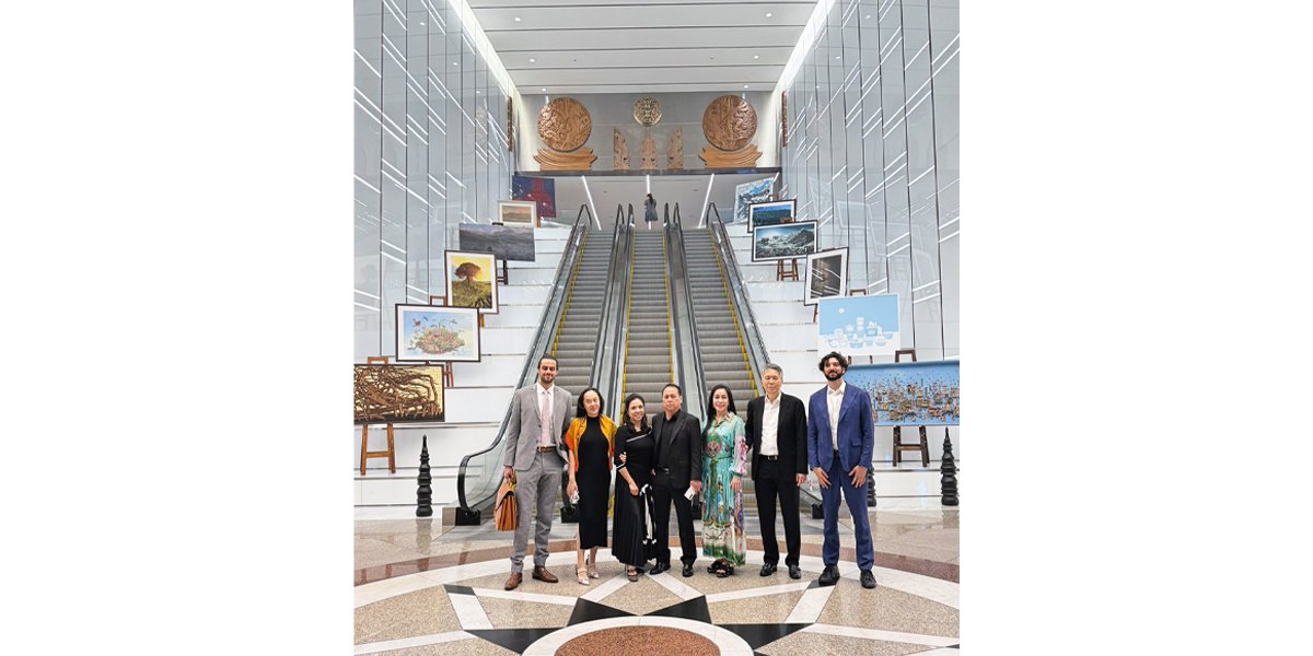 เอเซีย พลัส สานต่อพลังแห่งความฝัน จัดแสดงผลงานศิลปะกลางอาคารสาธรซิตี้