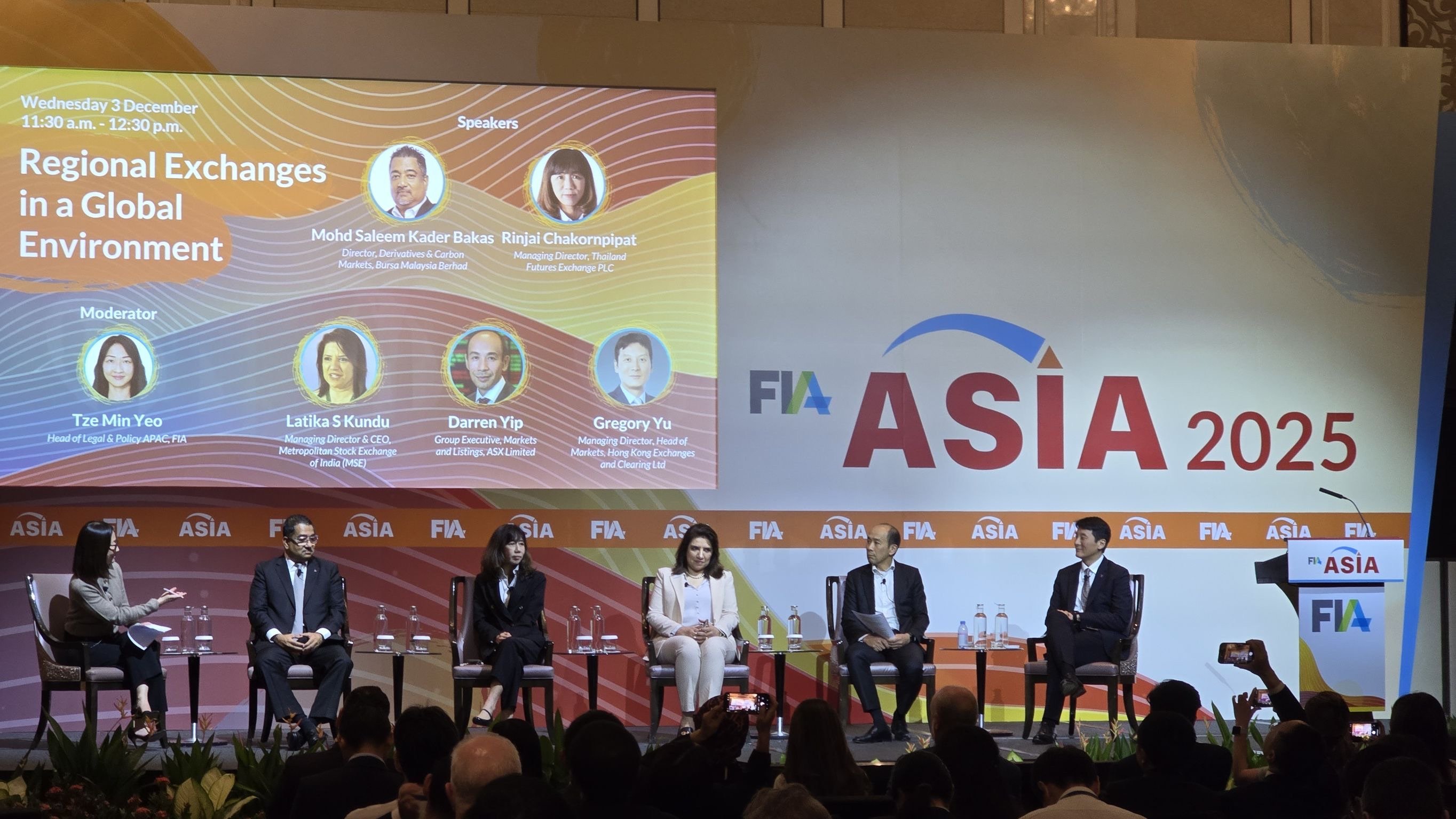 TFEX ชูศักยภาพตลาดอนุพันธ์ไทยในงาน FIA ASIA 2025 ประเทศสิงคโปร์