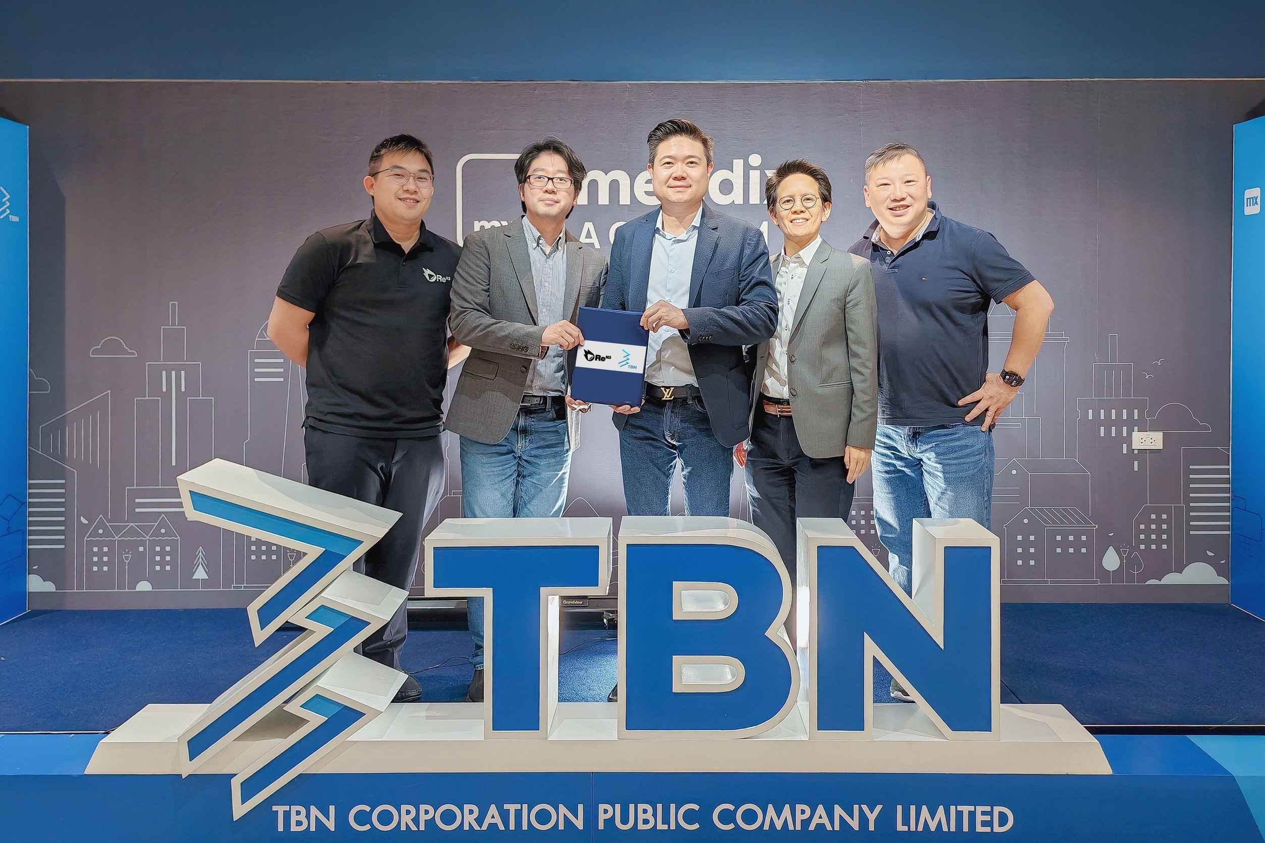 TBN จับมือ Reentry ลงนาม MOU เปิดตัว “ReN3 Enterprise Agentic AI”  เดินหน้าจำหน่ายโซลูชัน Agentic AI ในประเทศไทย