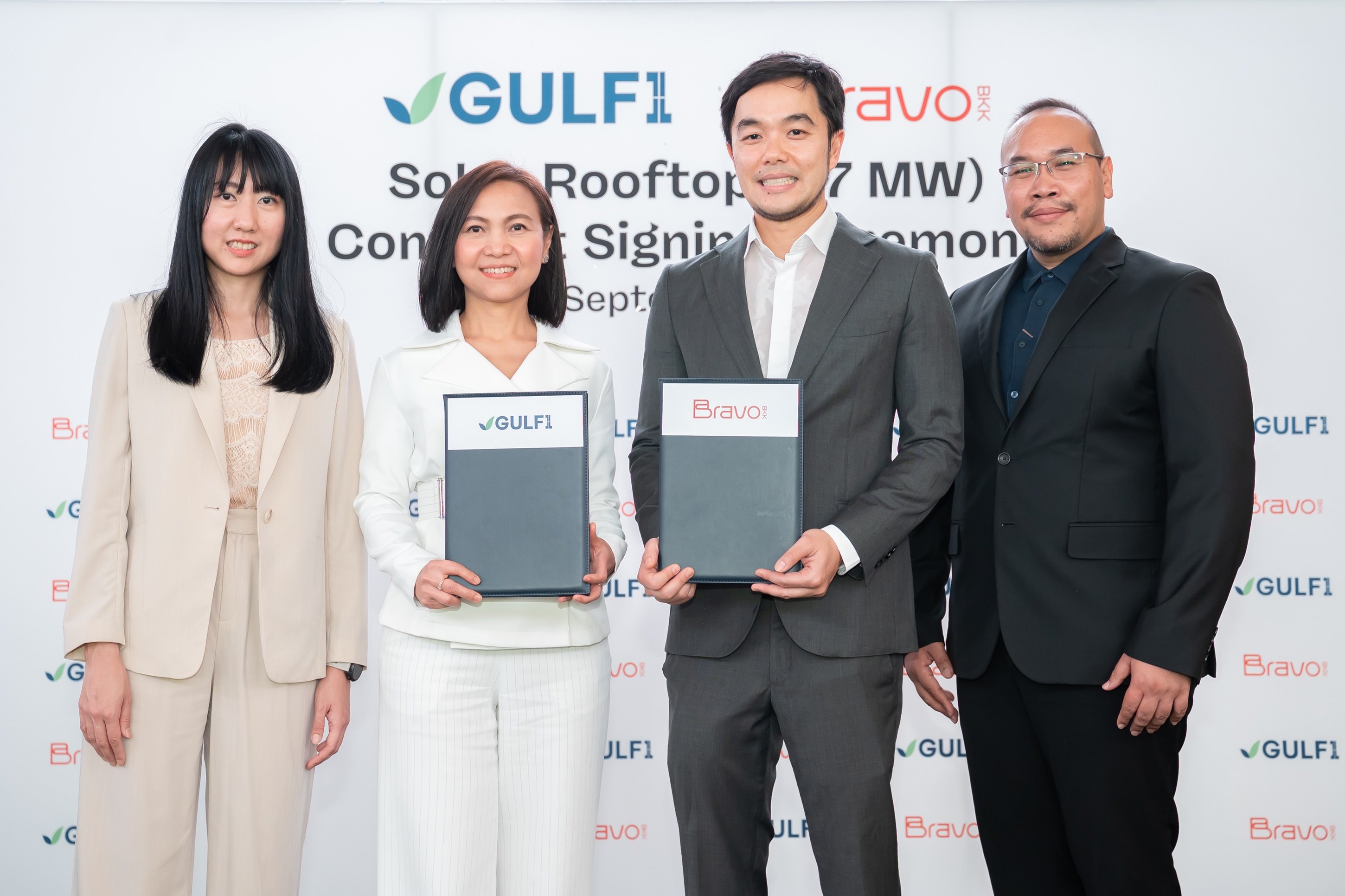 Bravo BKK และ GULF1 ลงนามความร่วมมือติดตั้งโซลาร์รูฟท็อป จุดเริ่มต้นของการใช้พลังงานสะอาด และการขับเคลื่อนวิสัยทัศน์ด้านความยั่งยืน