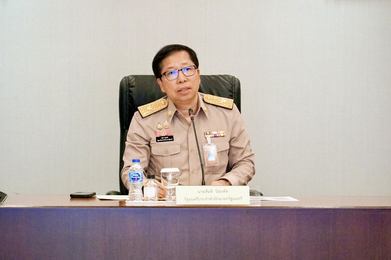 รมต.สันติ ปิยะทัต เดินหน้าเชิงรุกขับเคลื่อน “สังคมไทยปลอดบุหรี่ไฟฟ้า”