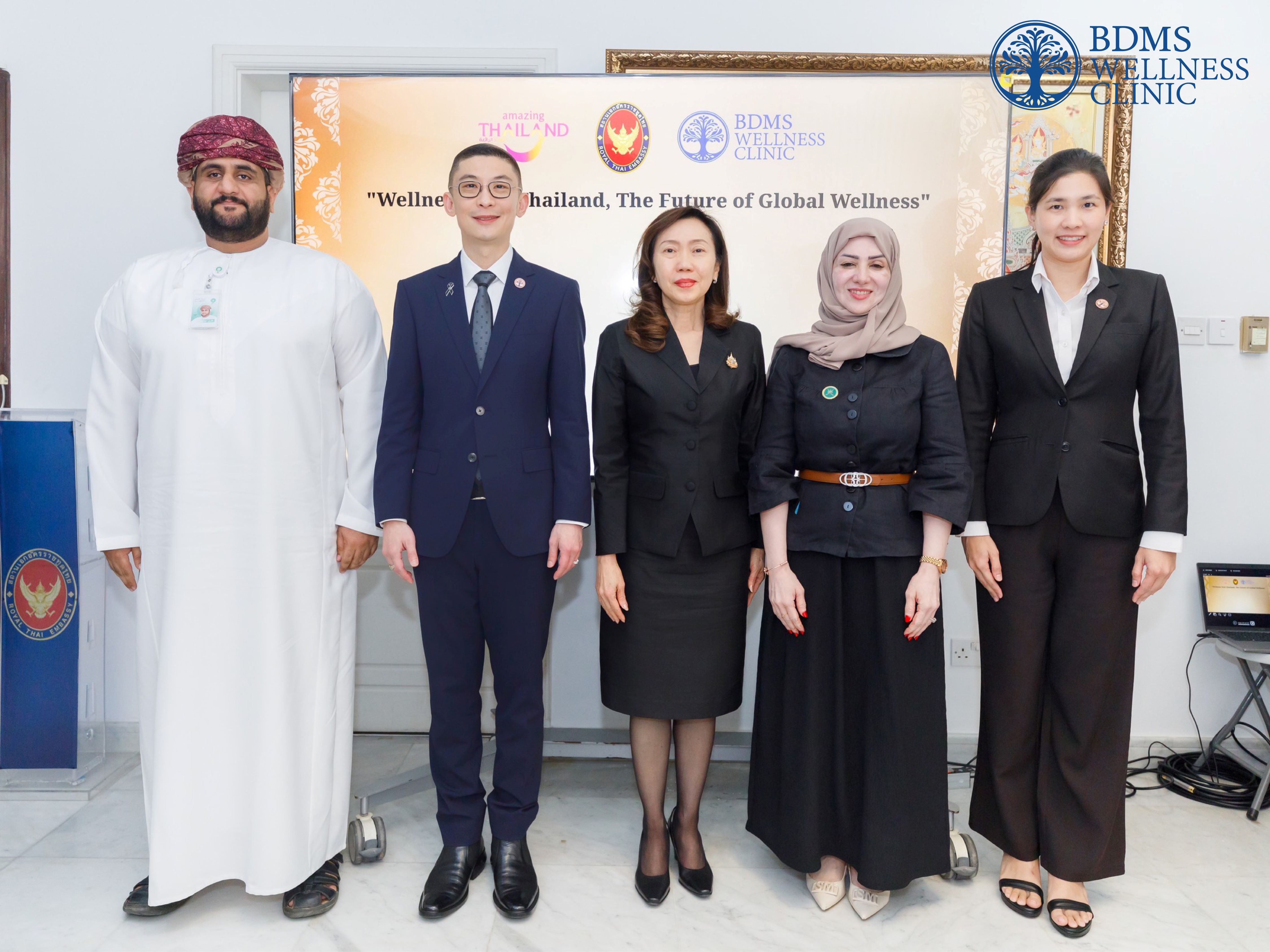 BDMS Wellness Clinic เดินหน้าขยายเครือข่ายสุขภาพสู่ตะวันออกกลาง ปักหมุดไทยสู่ Wellness Hub ระดับโลก
