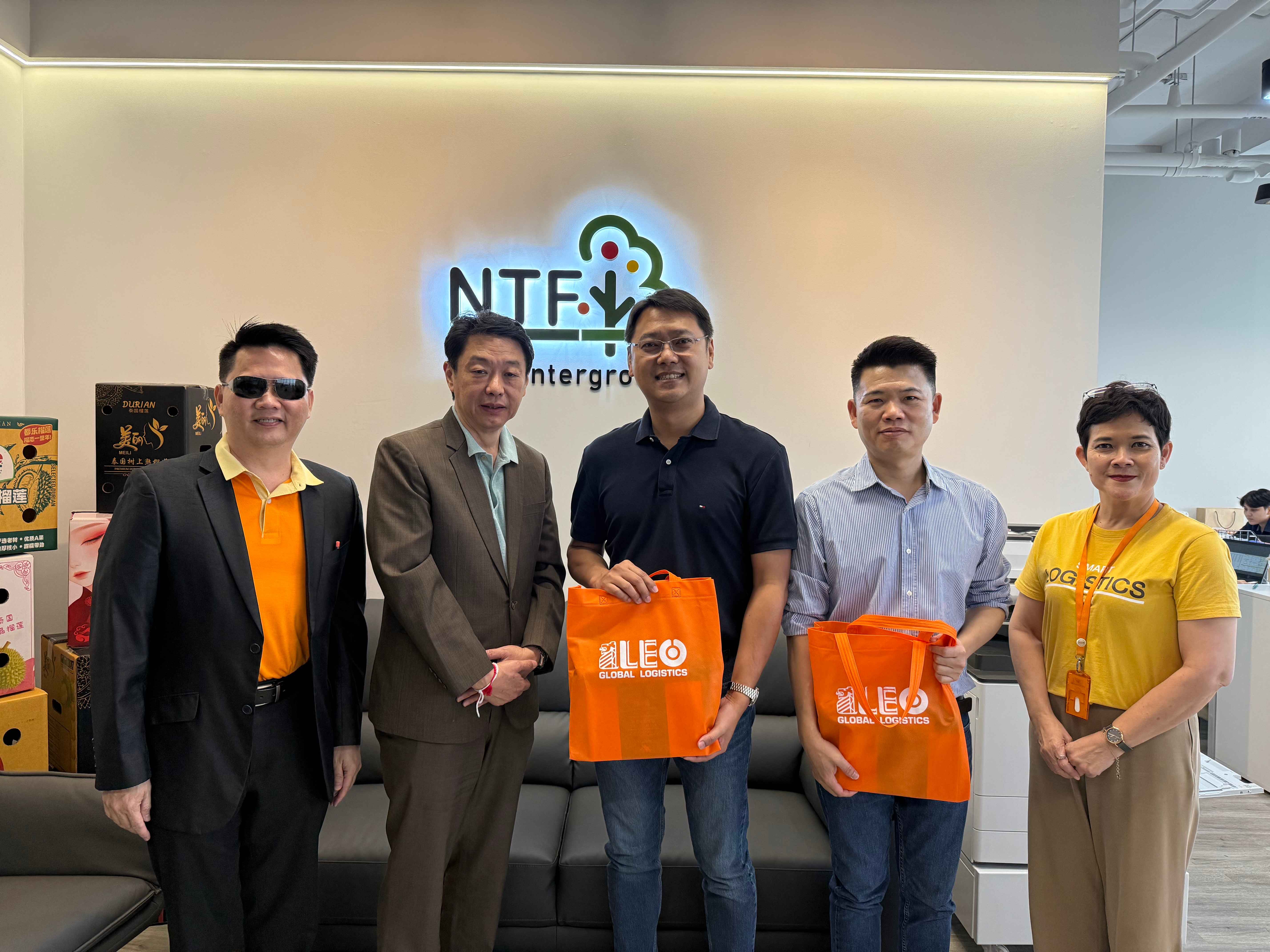 NTFG ให้การต้อนรับ LEO พร้อมหารือโอกาสทางธุรกิจ