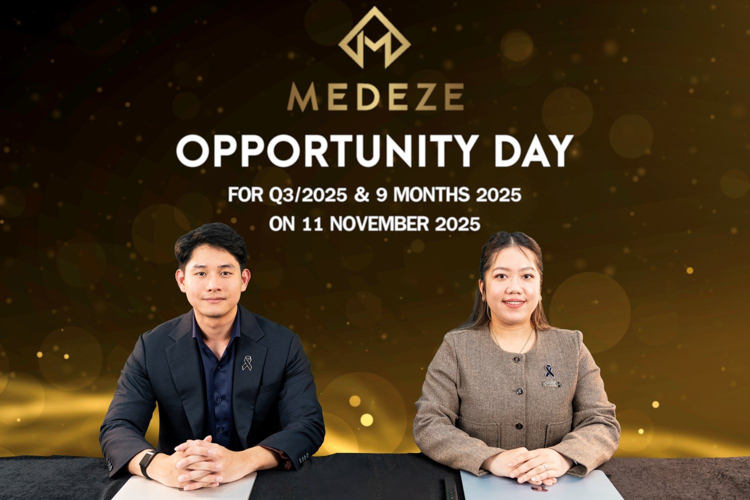 “MEDEZE” โชว์ศักยภาพผลประกอบการไตรมาส 3/2568 กำไรสุทธิ 160 ล้านบาท
