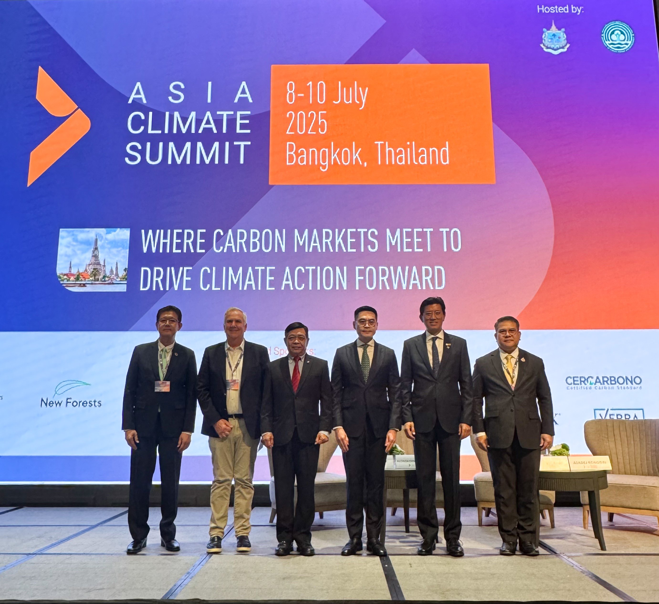 ตลาดหลักทรัพย์ฯ ร่วมขับเคลื่อนตลาดคาร์บอนไทยในเวที Asia Climate Summit 2025