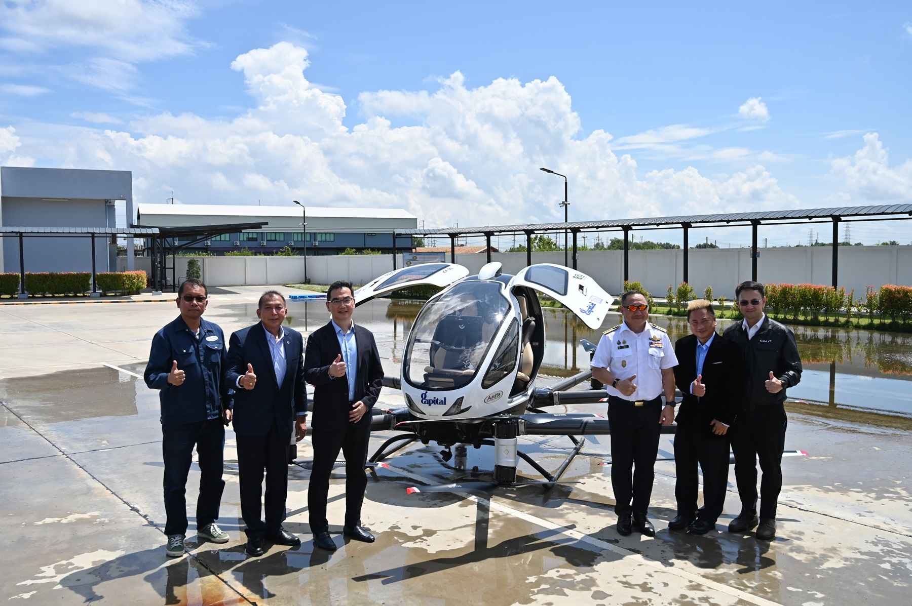 GCAP ผนึกพันธมิตร เปิดตัวโดรนโดยสารไร้คนขับครั้งแรกในไทย เดินหน้าทดสอบบิน – บุก 5 เส้นทางท่องเที่ยวสำคัญ