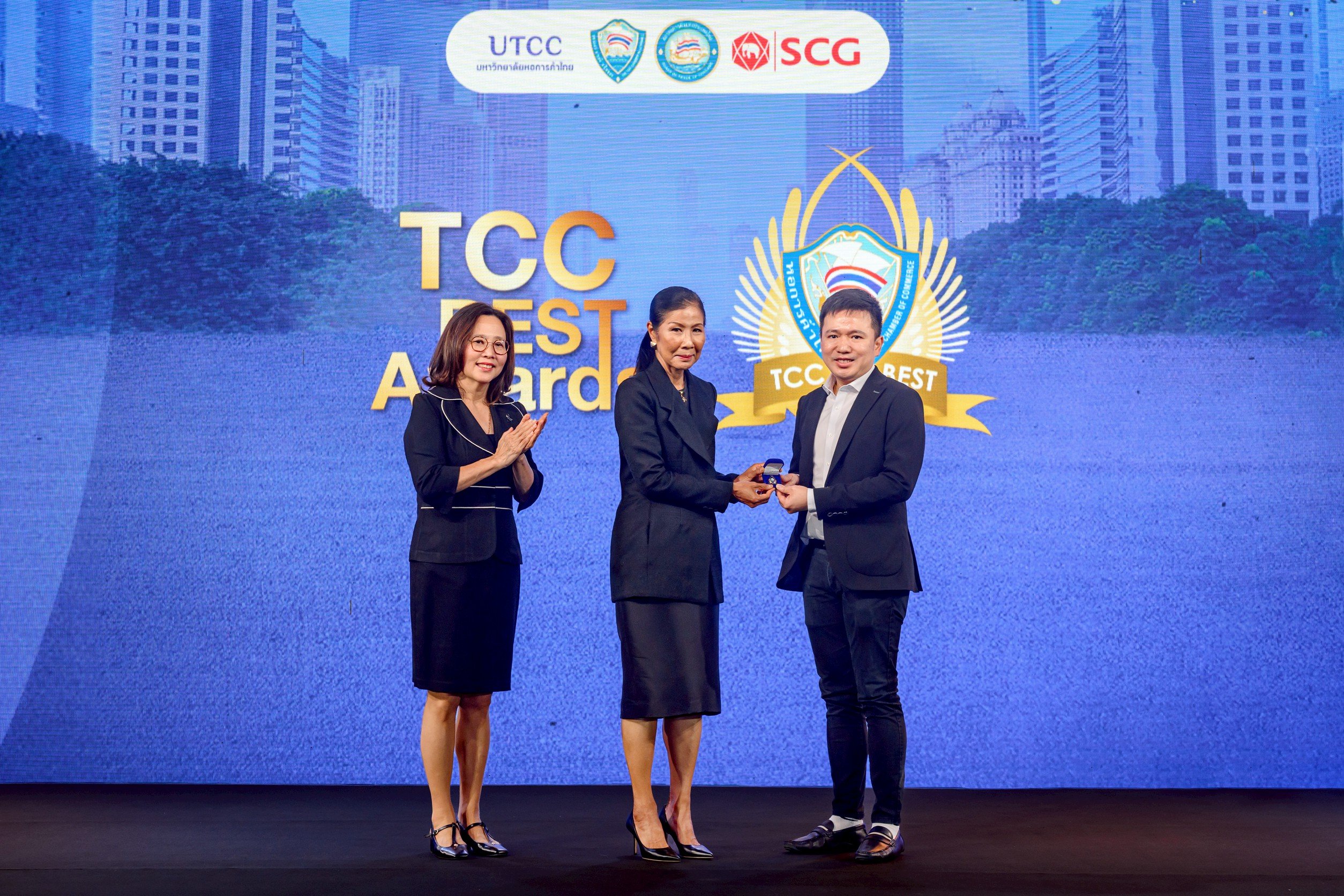 TKS รับมอบเข็มเกียรติคุณชมรมจรรยาบรรณหอการค้าไทย ปี 2568