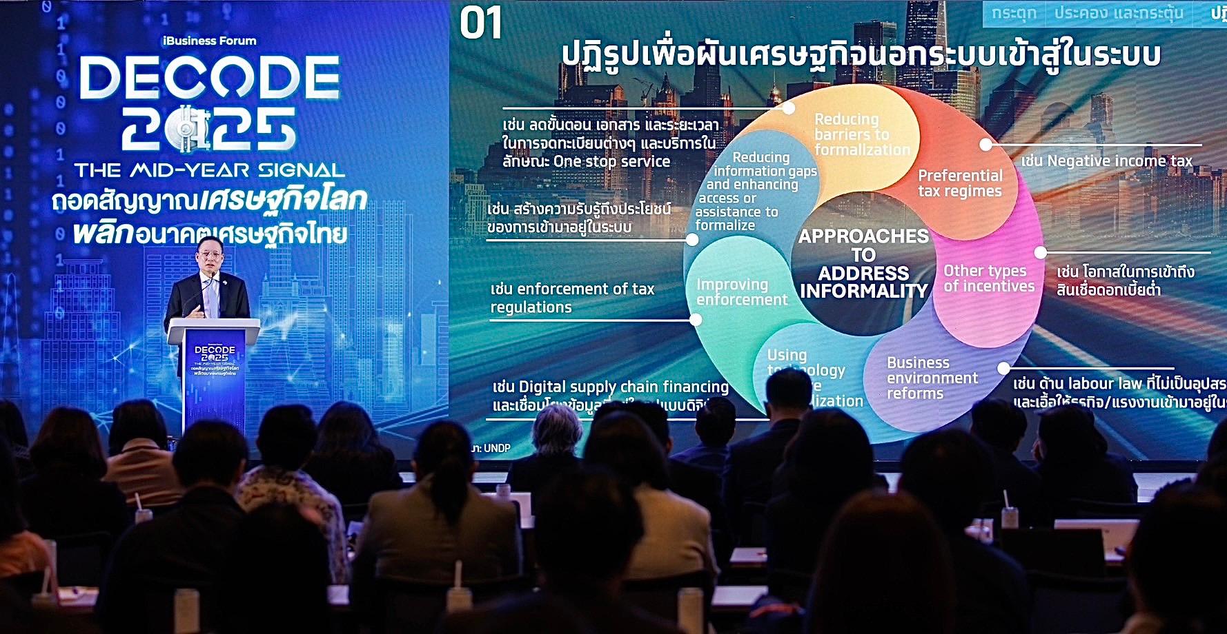 สมาคมธนาคารไทย ชี้ศก.ไทยติดกับดักซ้ำซ้อน แนะใช้มาตรการกระตุกประคองและปฏิรูปโครงสร้าง