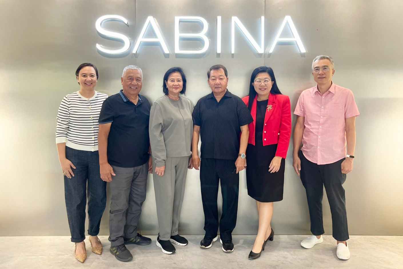SABINA ต้อนรับผู้บริหาร Moda ฟิลิปปินส์ดูงานในไทย