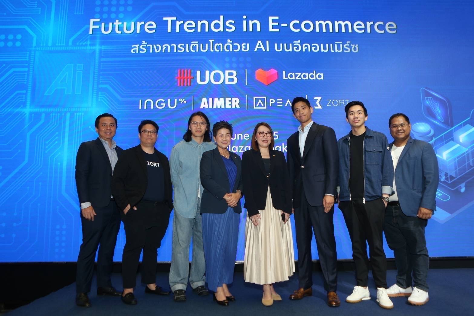 ยูโอบี-ลาซาด้า จัดสัมมนา “Future Trends in E-commerce” ชูเทรนด์อีคอมเมิร์ซและ AI หนุนเอสเอ็มอีไทย