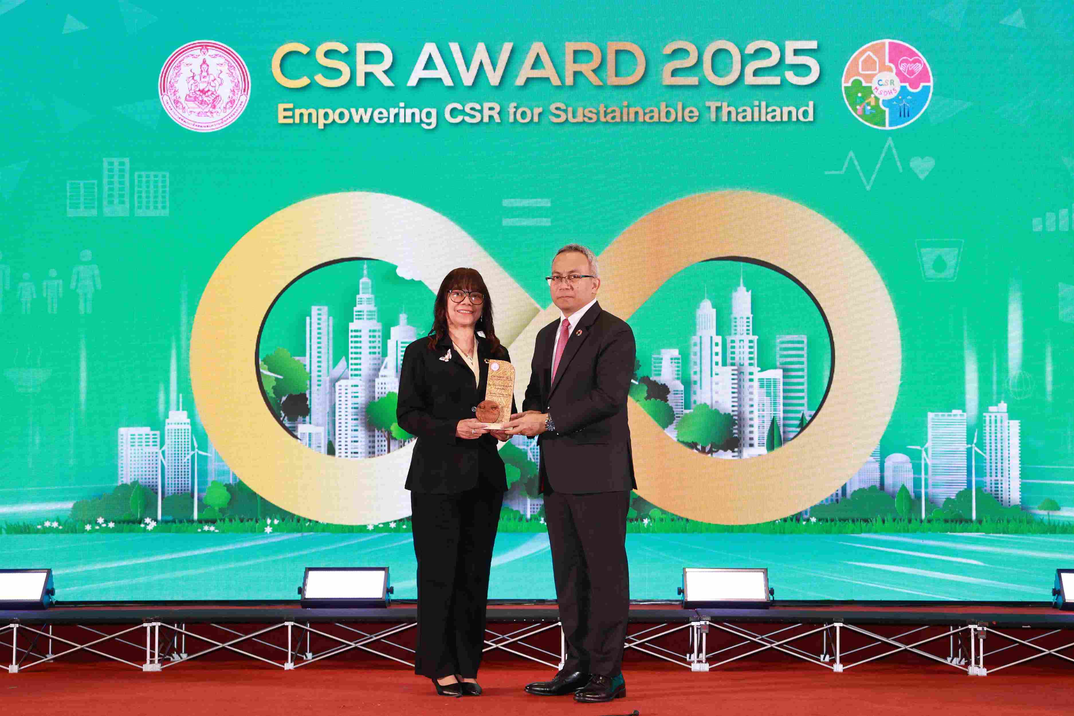 โรงงานน้ำตาลในกลุ่ม KTIS รับโล่รางวัล CSR Award 2025 