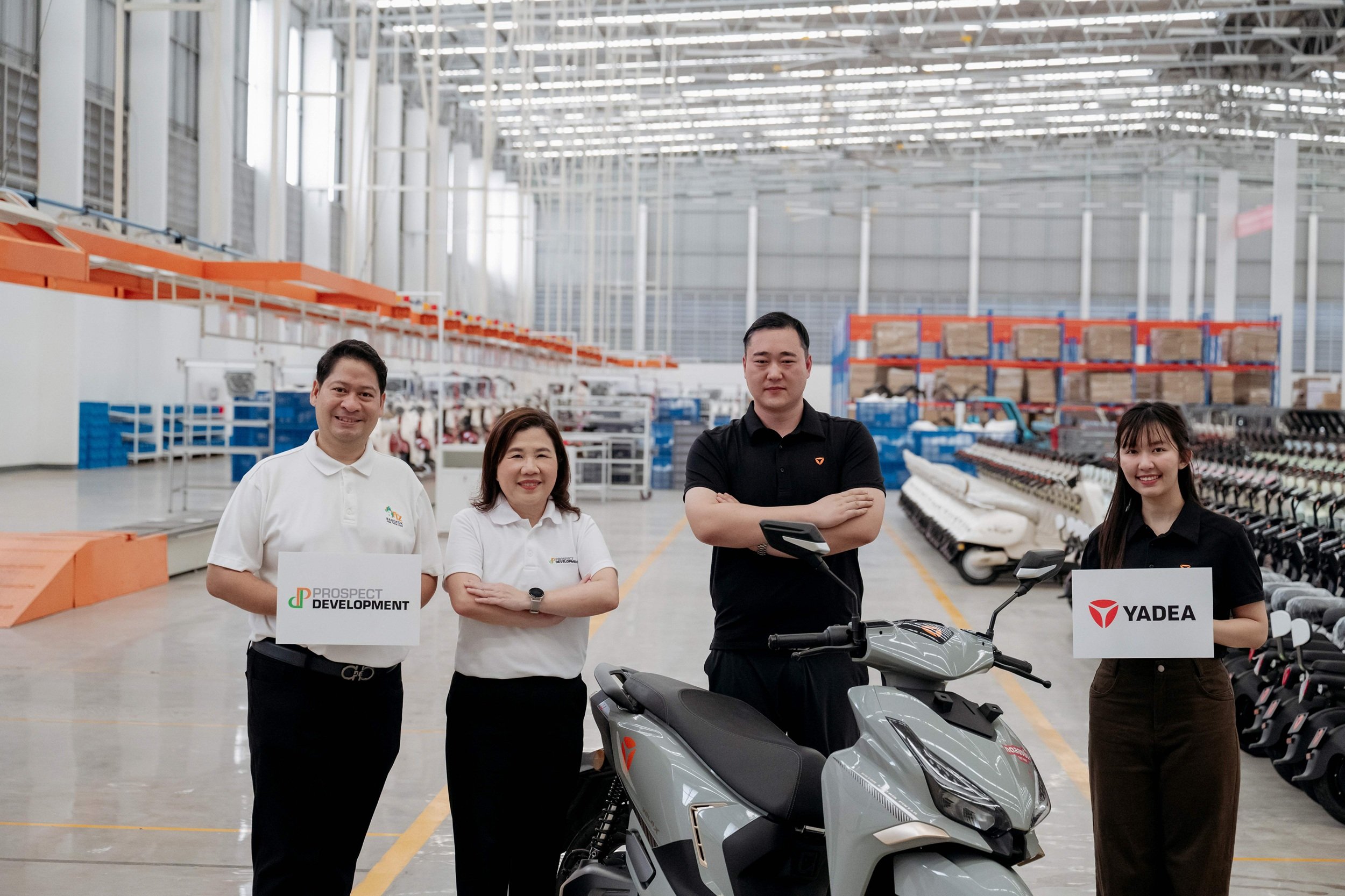 ‘พรอสเพค ดีเวลลอปเมนท์’ คว้าดีลใหญ่ ‘ยาเดีย’ ผู้นำยานยนต์ไฟฟ้าอัจฉริยะระดับโลก ตั้งโรงงานผลิตใหม่แห่งแรกในไทย