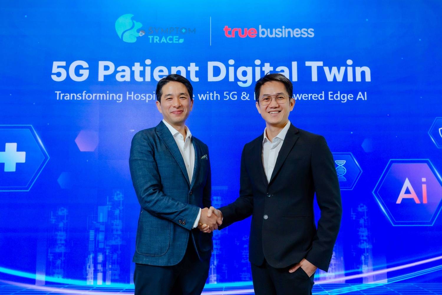 ทรูบิสิเนส จับมือ SymptomTrace สร้างนวัตกรรมโซลูชัน 5G Patient Digital Twin ผสานศักยภาพเครือข่าย 5G และ AI