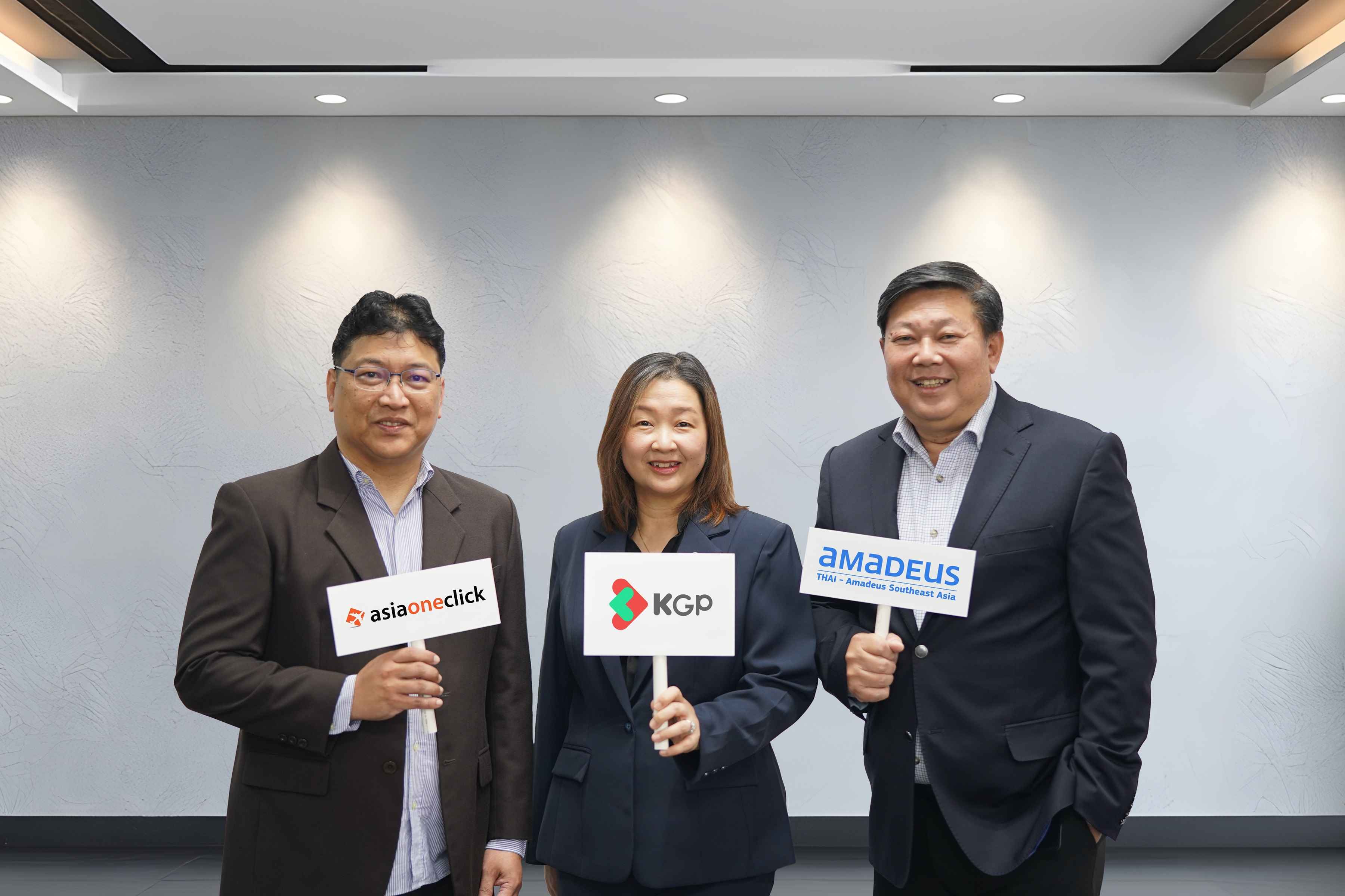 KGP ผนึกกำลัง Asia One Click และ Amadeus Thailand เปิดตัวแพลตฟอร์ม FareOK ยกระดับตัวแทนจำหน่ายตั๋วเครื่องบินสู่โลกดิจิทัล
