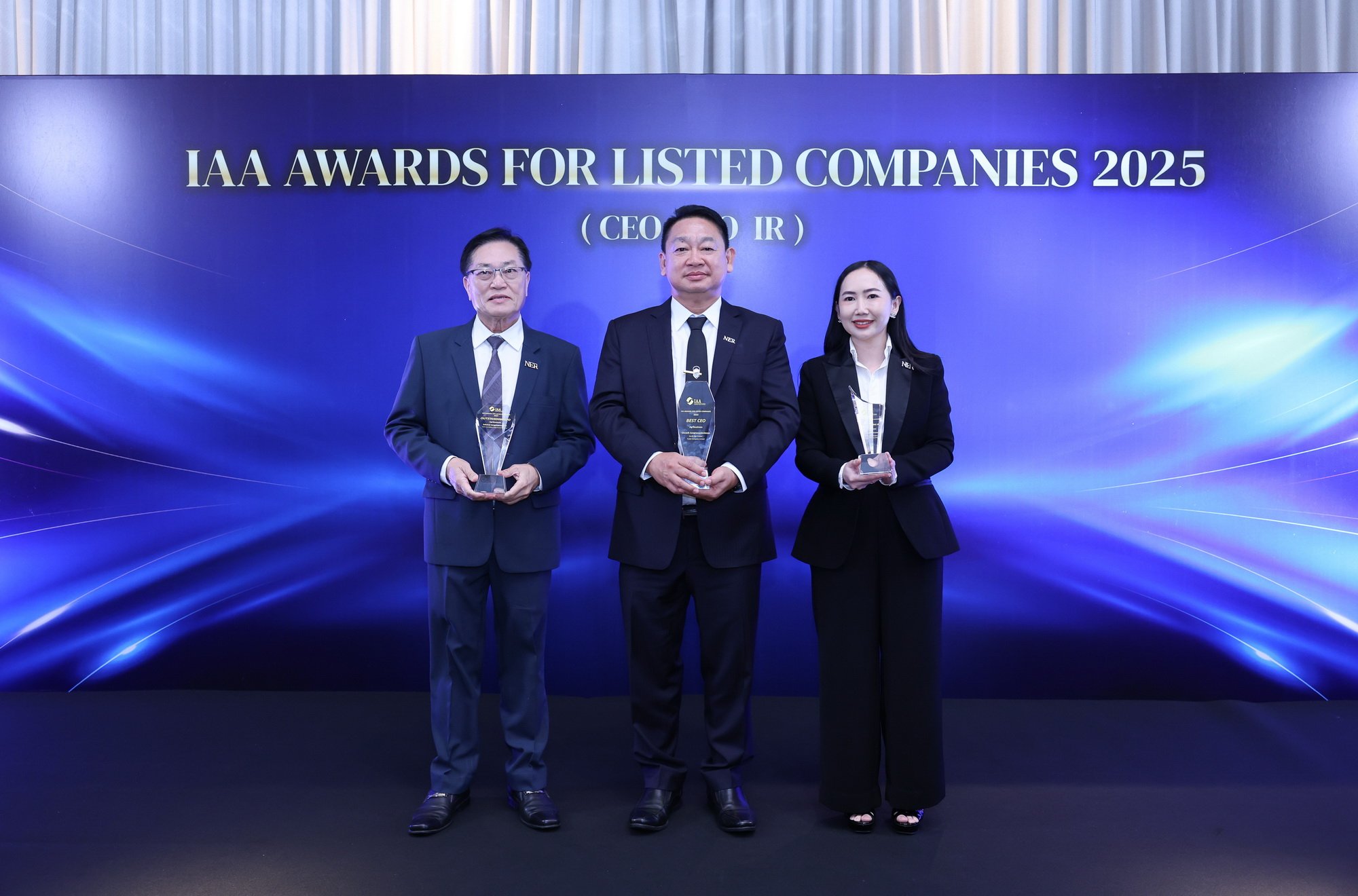NER คว้า 3 รางวัลใหญ่ IAA Awards 2025