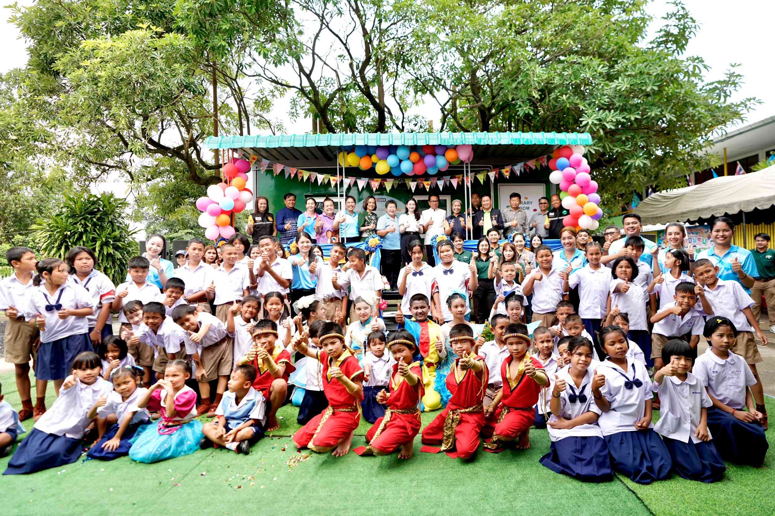 TEKA เดินหน้าสานต่อกิจกรรม “Build For Kids #พลังฑีฆา สร้างฝัน ปันรัก” ปีที่ 4 ส่งมอบห้องสมุดตู้คอนเทนเนอร์ เสริมโอกาสทางการศึกษาให้เยาวชน