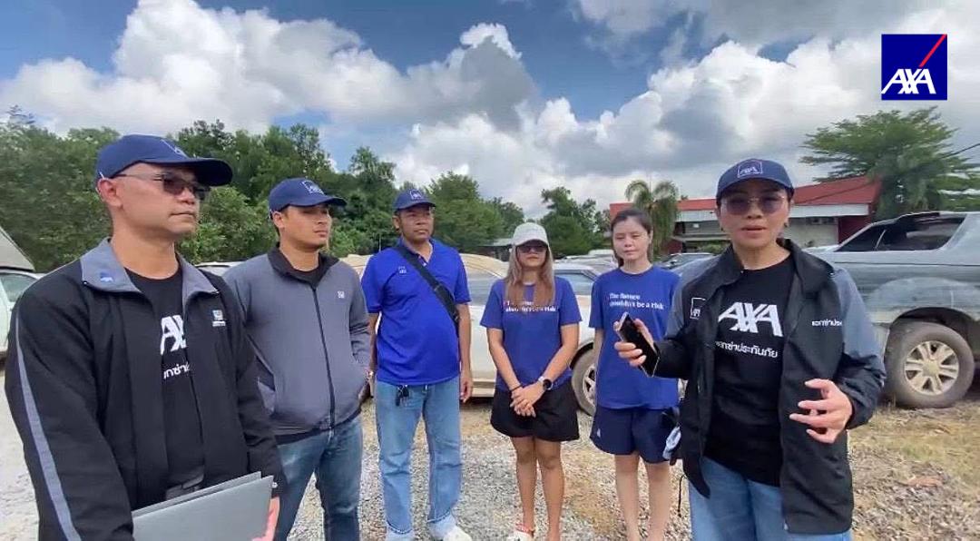 แอกซ่าประกันภัยจ่ายค่าสินไหมทดแทน ให้ลูกค้าที่ประสบภัยภาคใต้แล้วกว่า 25%