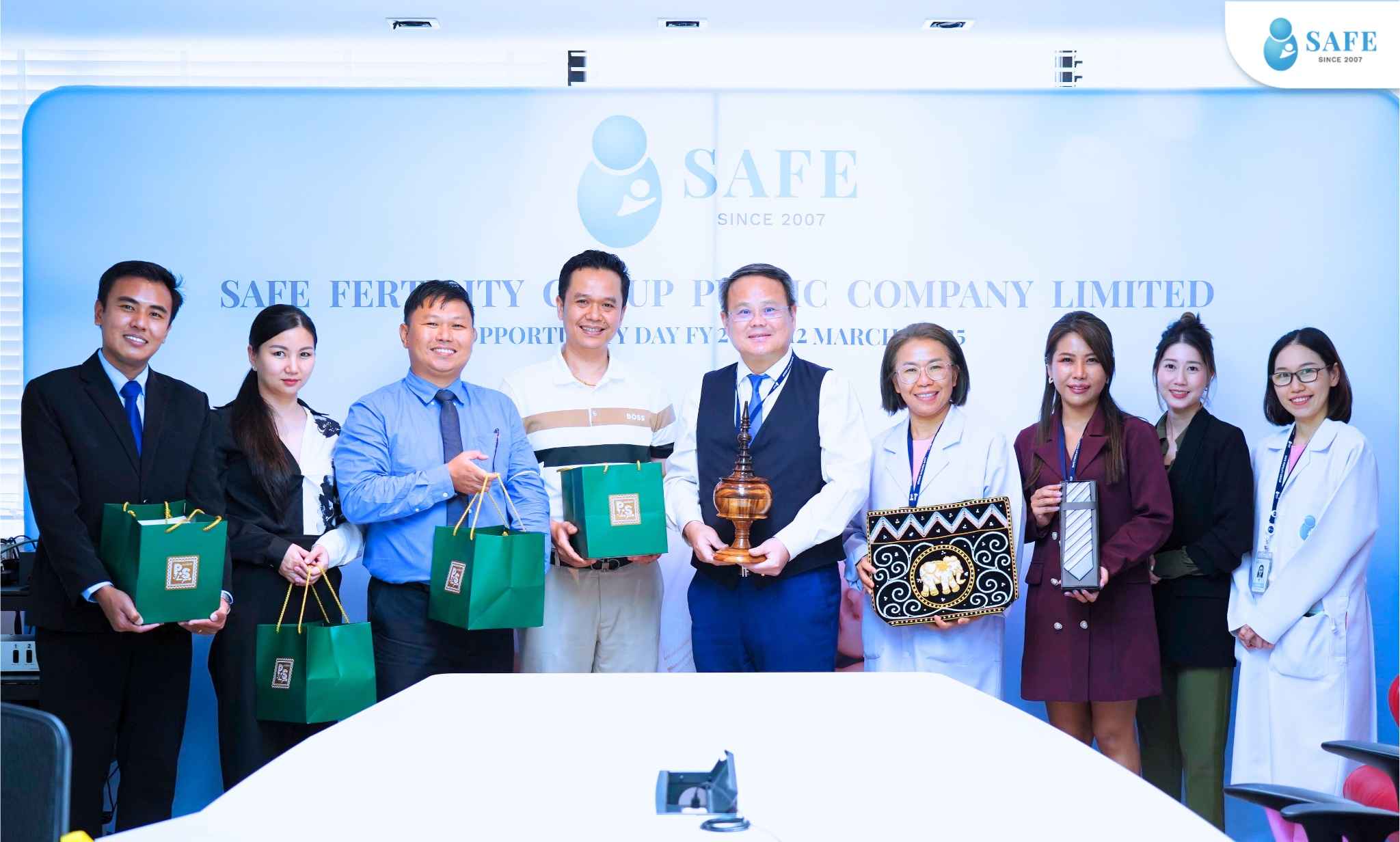SAFE เปิดบ้านต้อนรับ Moe Kaung Hospital (Origin Fertility Center) ประเทศเมียนมา